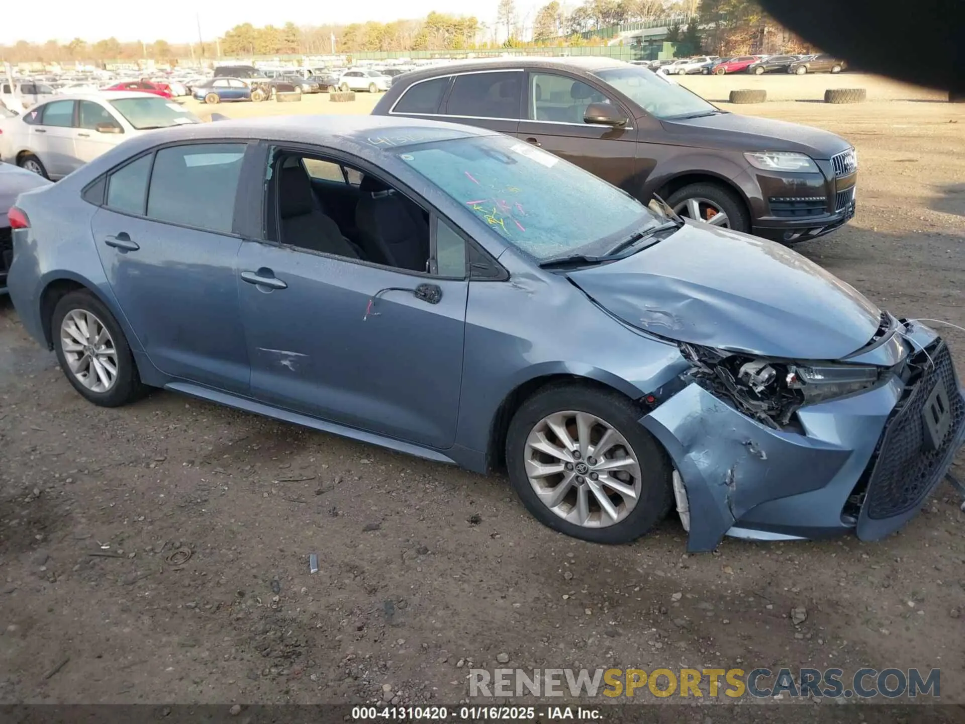 1 fotografías del automóvil dañado 5YFVPRAE7LP081430 TOYOTA COROLLA 2020