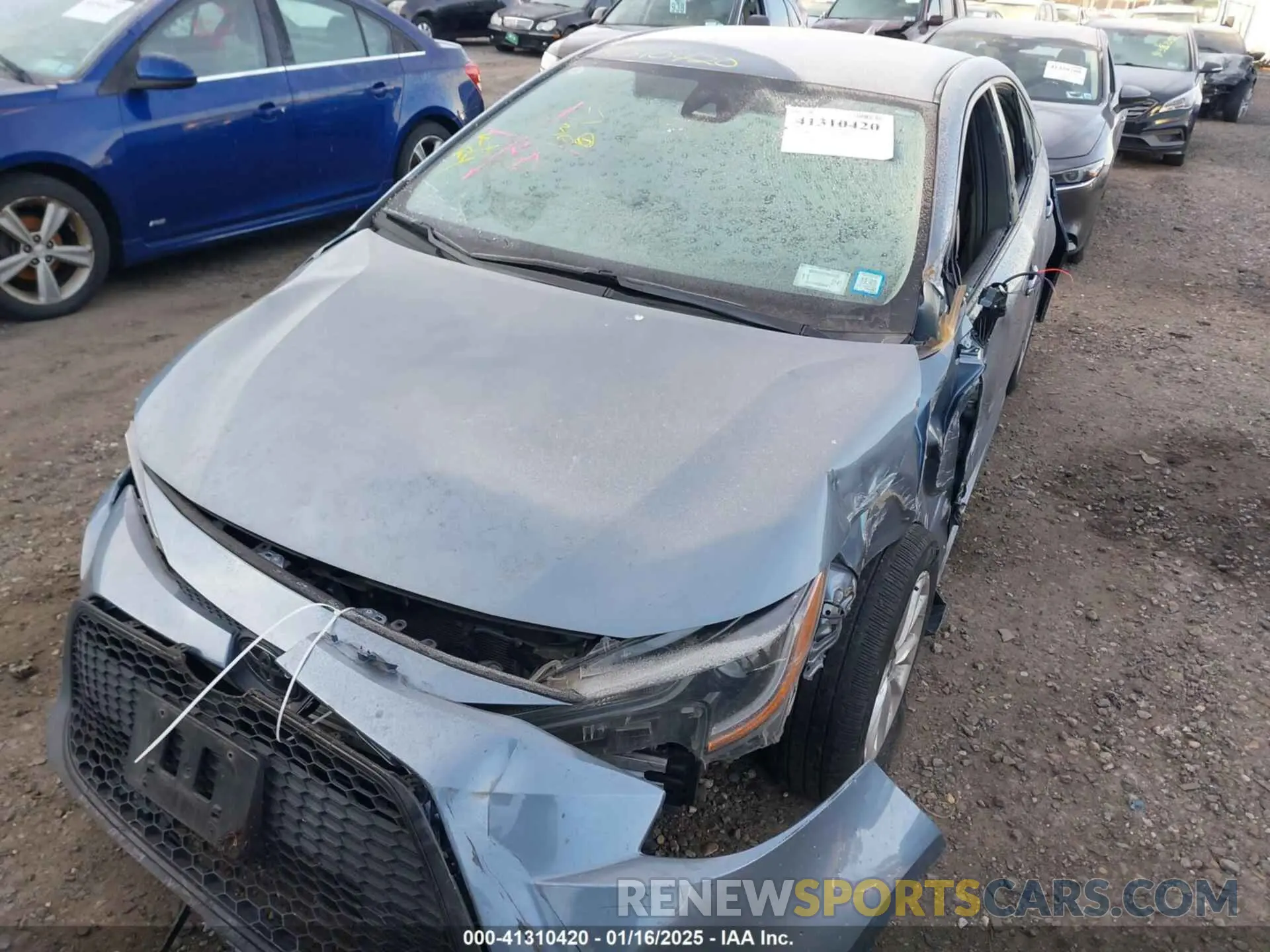 6 fotografías del automóvil dañado 5YFVPRAE7LP081430 TOYOTA COROLLA 2020