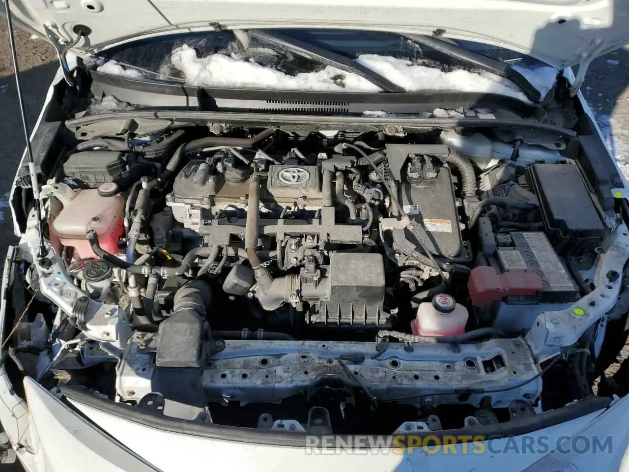 11 fotografías del automóvil dañado JTDBBRBE7LJ025492 TOYOTA COROLLA 2020