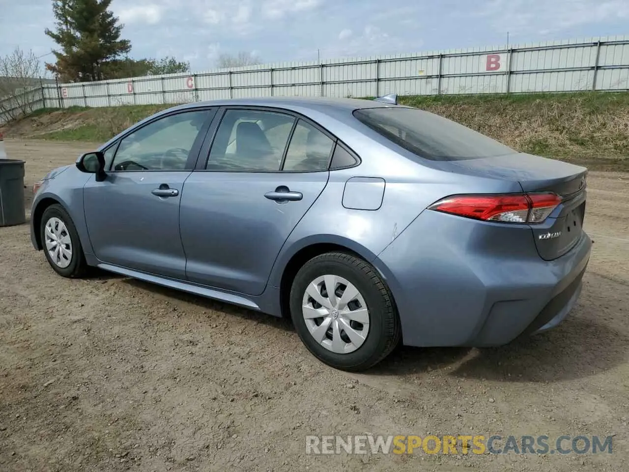 2 fotografías del automóvil dañado JTDDPRAE0LJ016919 TOYOTA COROLLA 2020