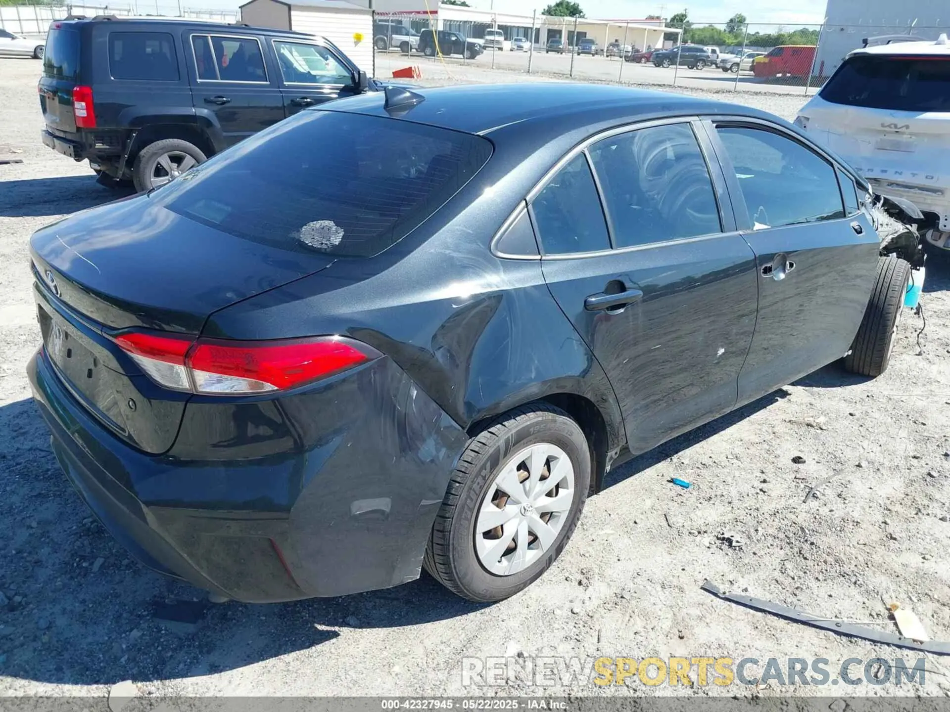 4 fotografías del automóvil dañado JTDDPRAE0LJ038161 TOYOTA COROLLA 2020