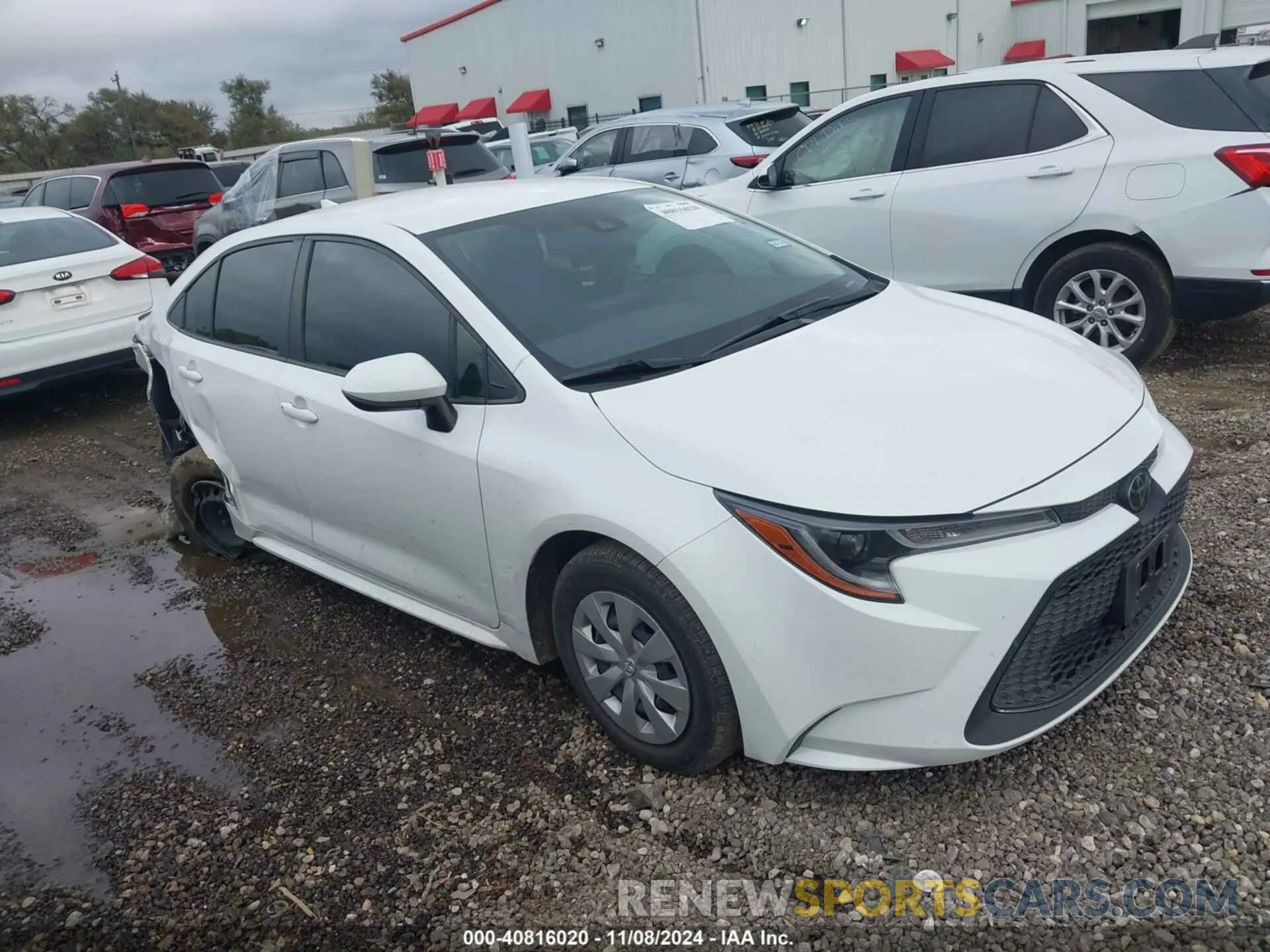 1 fotografías del automóvil dañado JTDDPRAE0LJ041271 TOYOTA COROLLA 2020