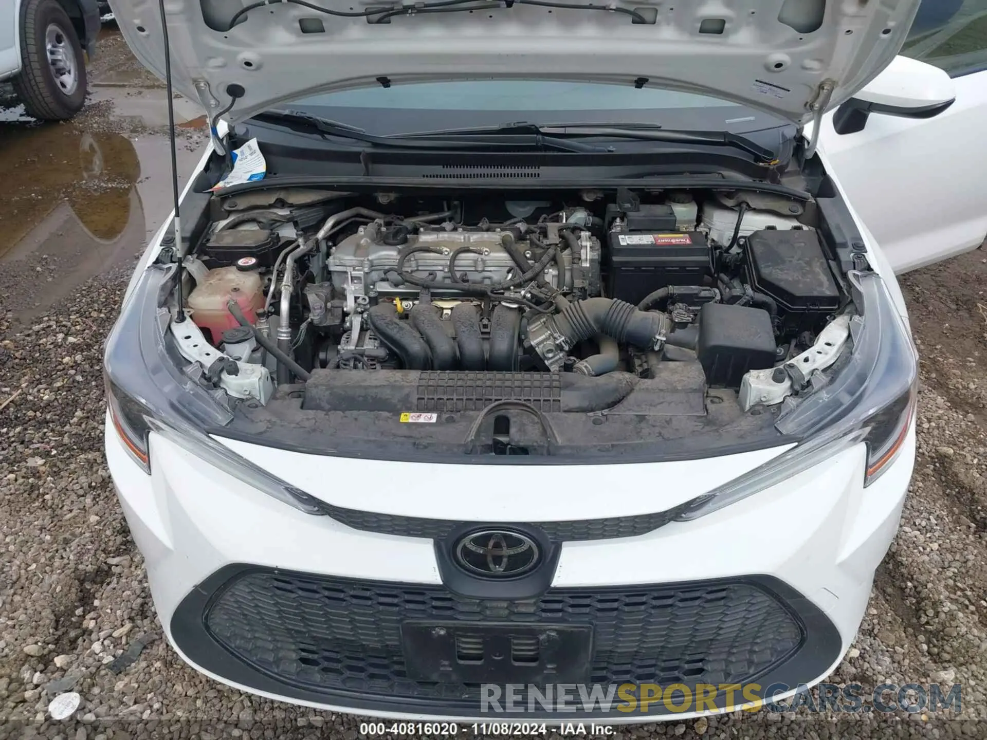 10 fotografías del automóvil dañado JTDDPRAE0LJ041271 TOYOTA COROLLA 2020