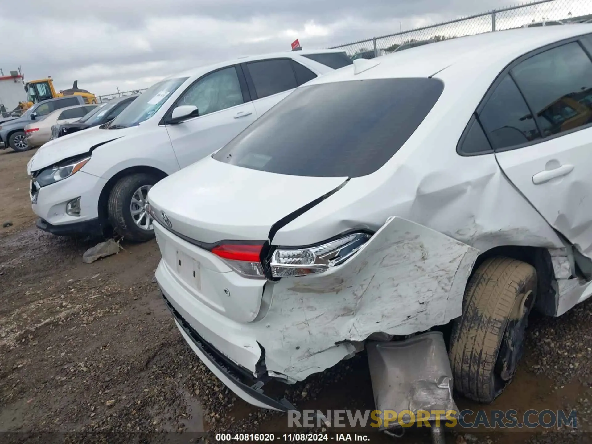 6 fotografías del automóvil dañado JTDDPRAE0LJ041271 TOYOTA COROLLA 2020