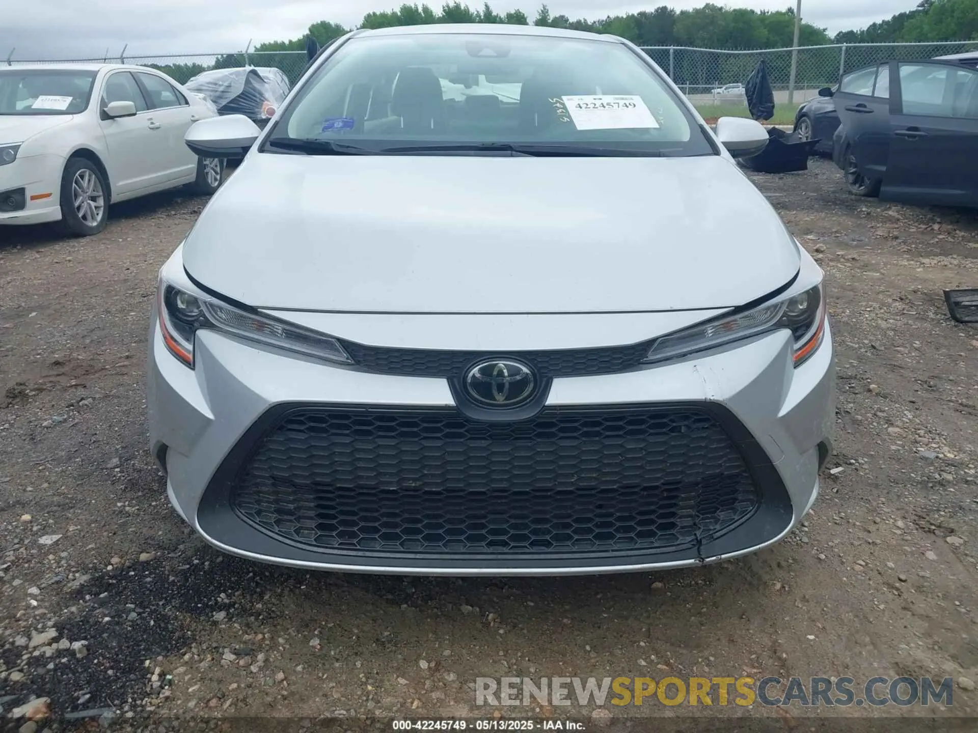 12 fotografías del automóvil dañado JTDDPRAE0LJ064260 TOYOTA COROLLA 2020