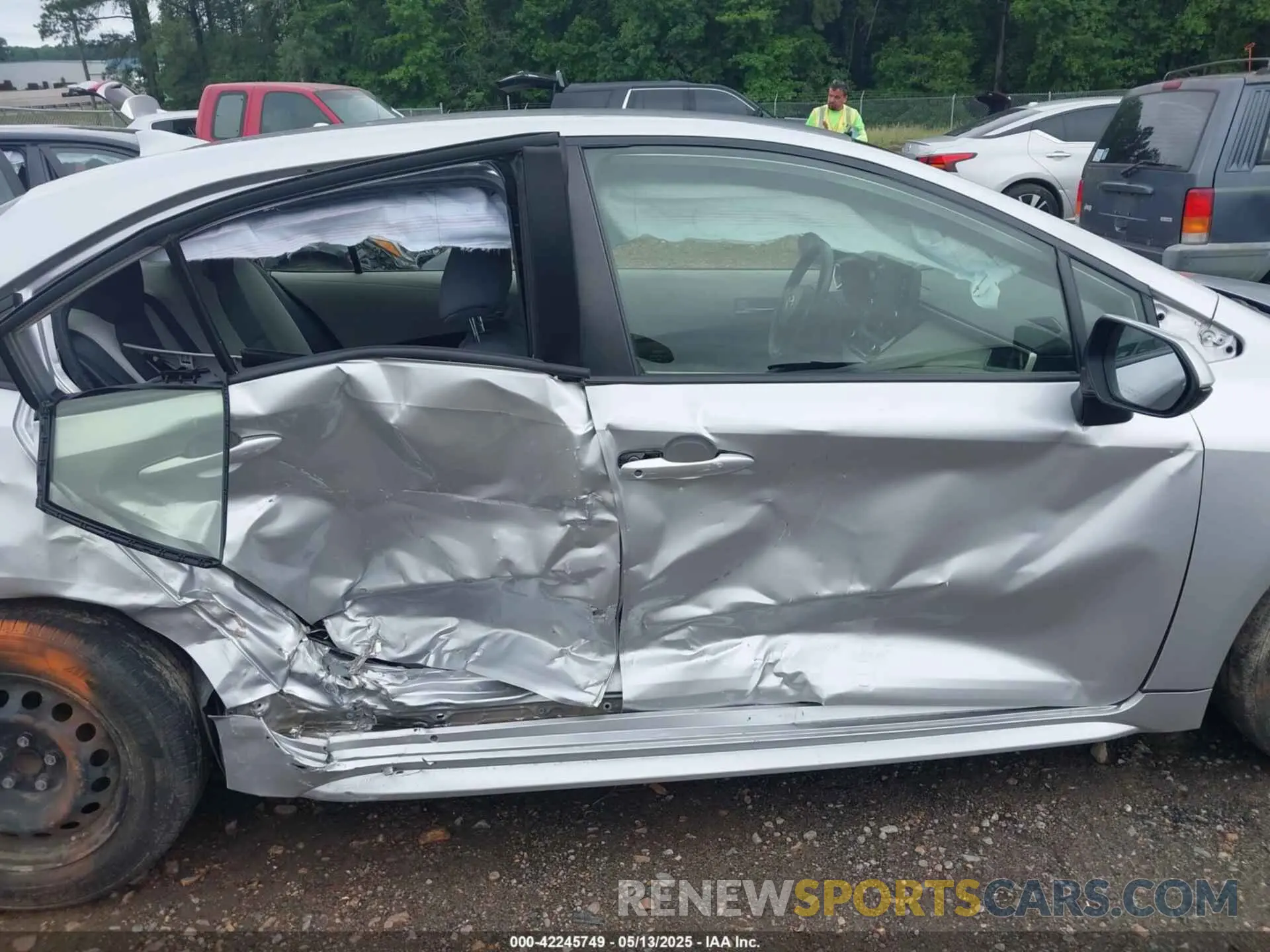 13 fotografías del automóvil dañado JTDDPRAE0LJ064260 TOYOTA COROLLA 2020