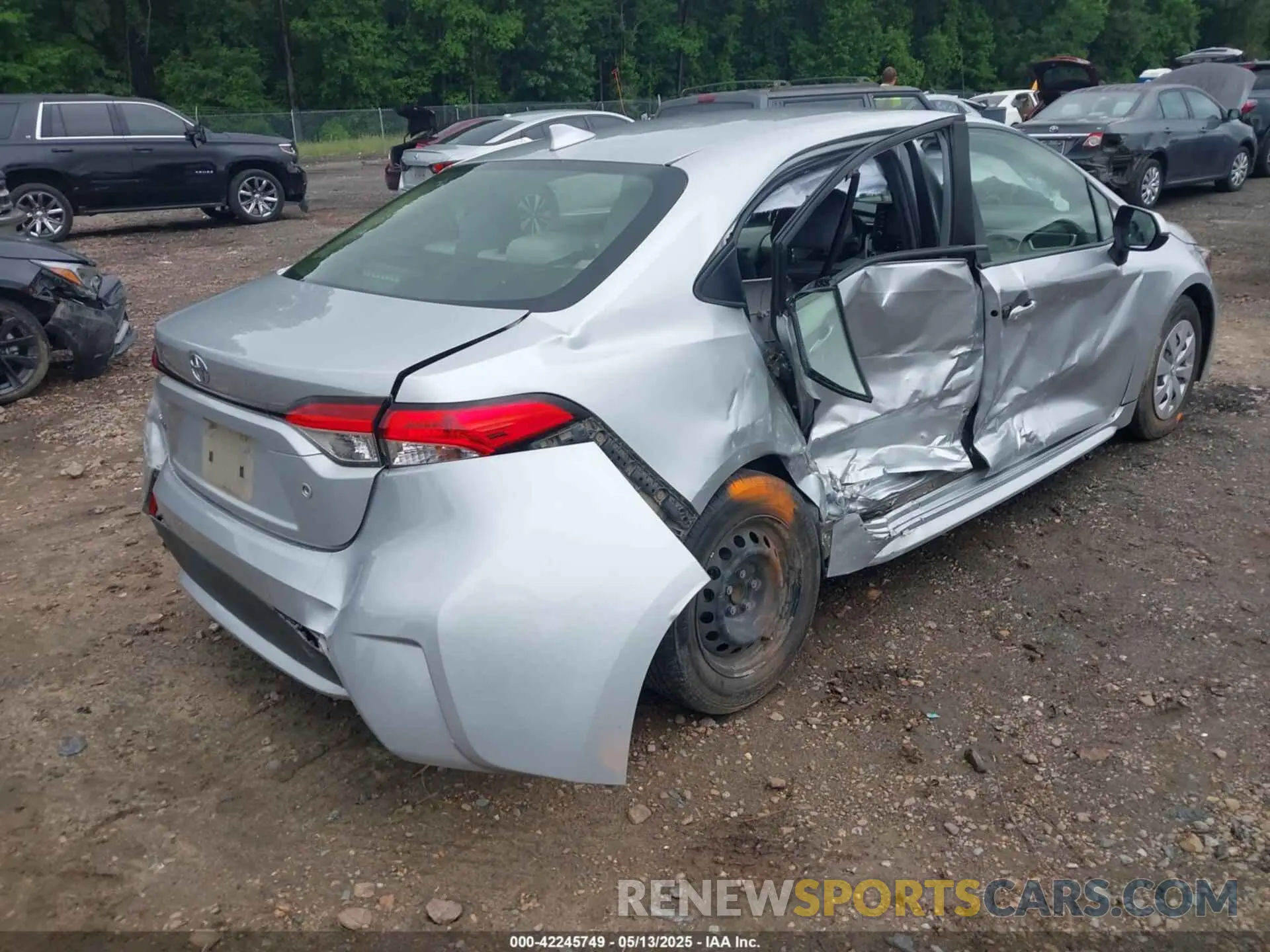 4 fotografías del automóvil dañado JTDDPRAE0LJ064260 TOYOTA COROLLA 2020