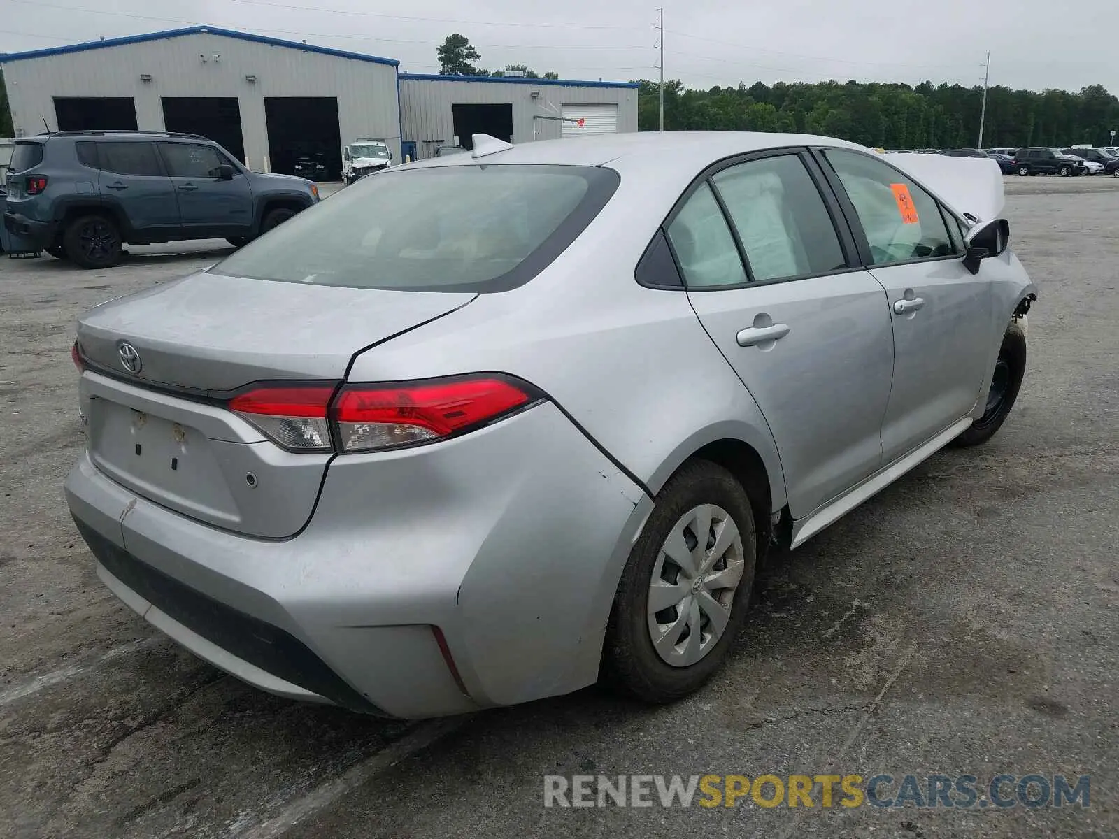 4 fotografías del automóvil dañado JTDDPRAE1LJ004309 TOYOTA COROLLA 2020
