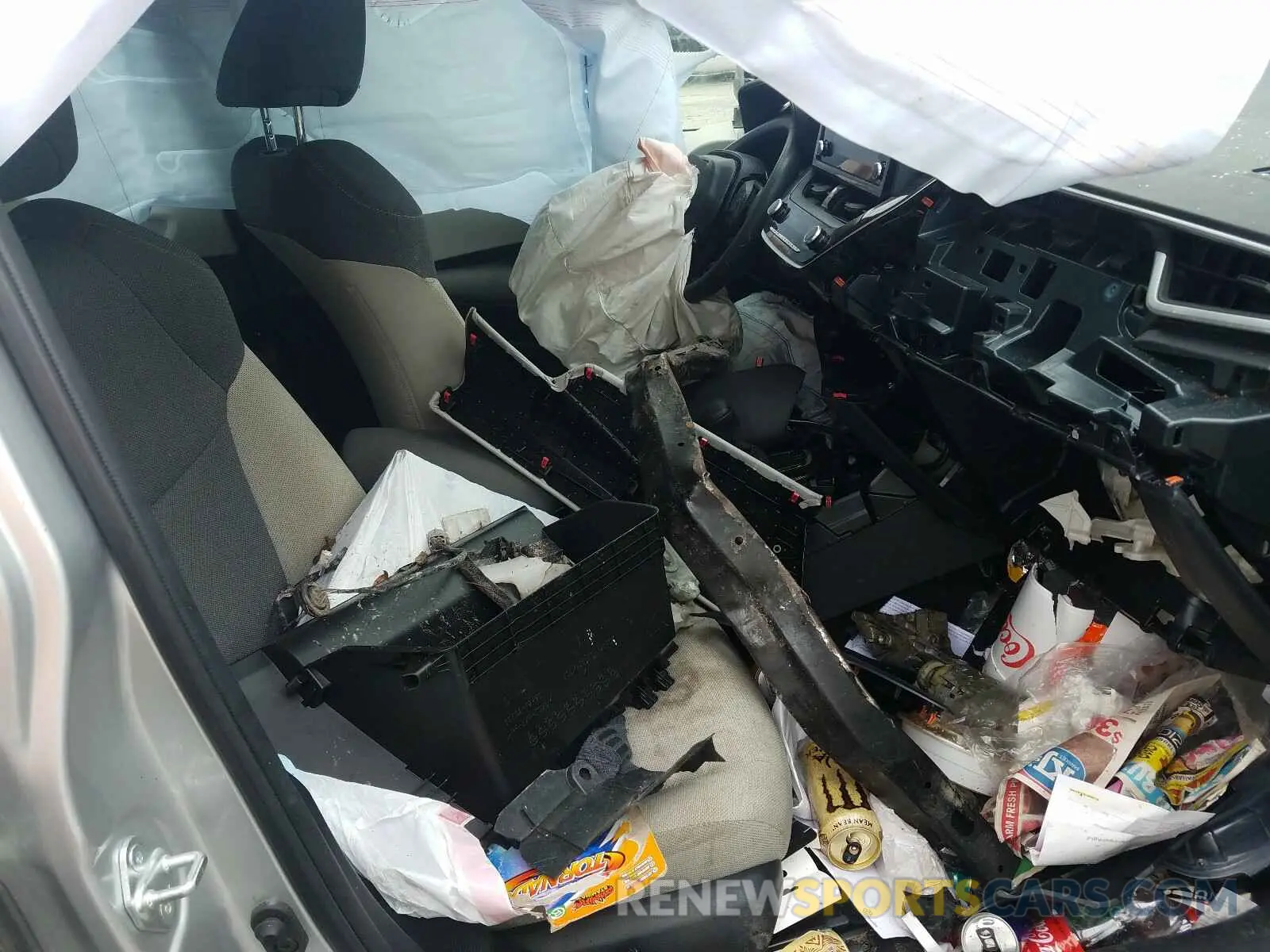 5 fotografías del automóvil dañado JTDDPRAE1LJ004309 TOYOTA COROLLA 2020