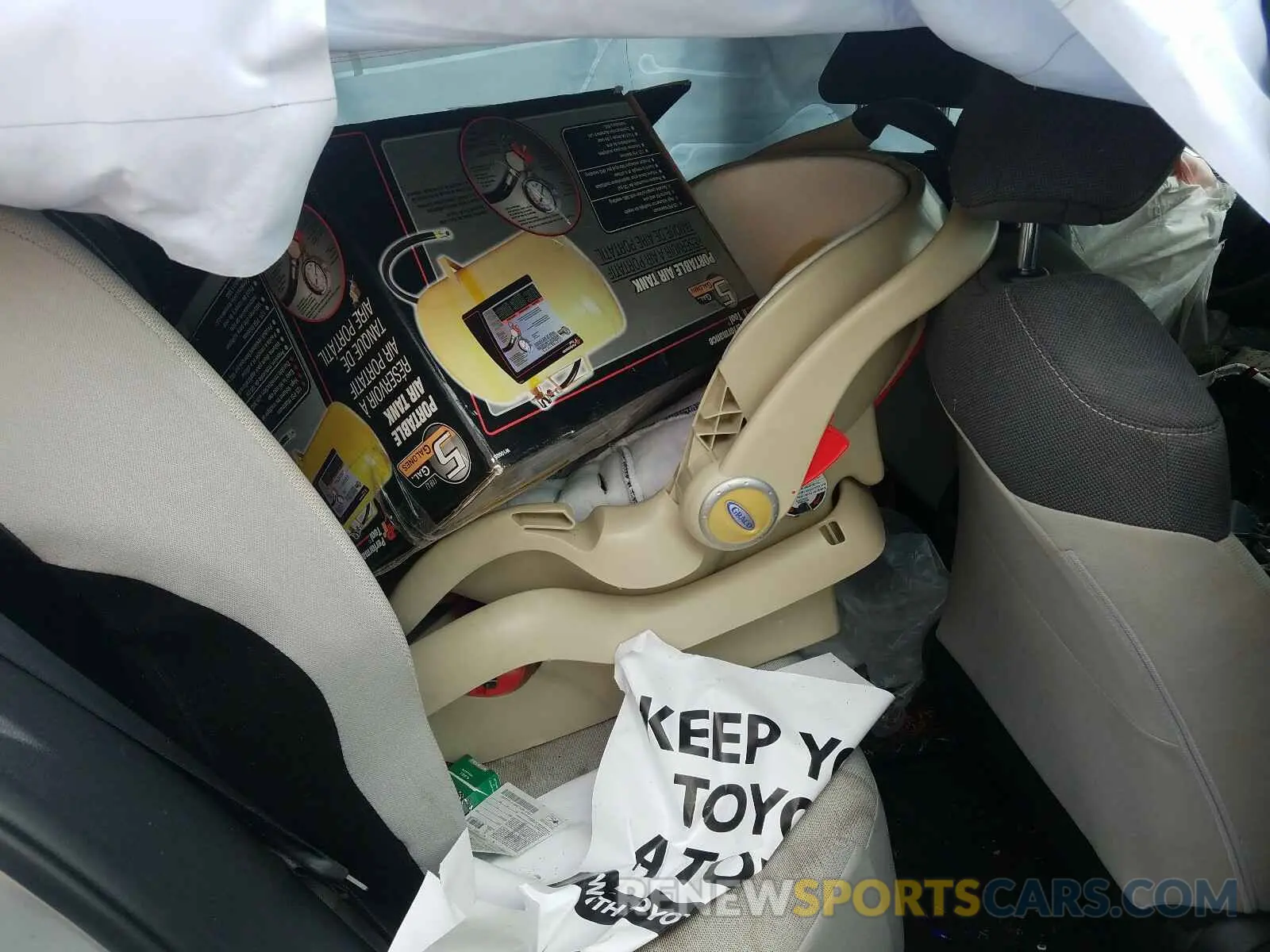 6 fotografías del automóvil dañado JTDDPRAE1LJ004309 TOYOTA COROLLA 2020