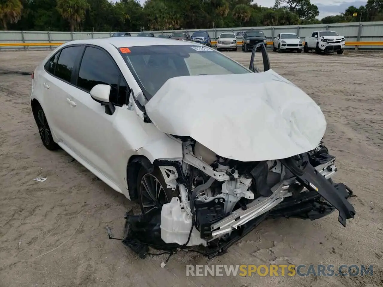 1 fotografías del automóvil dañado JTDDPRAE1LJ036287 TOYOTA COROLLA 2020