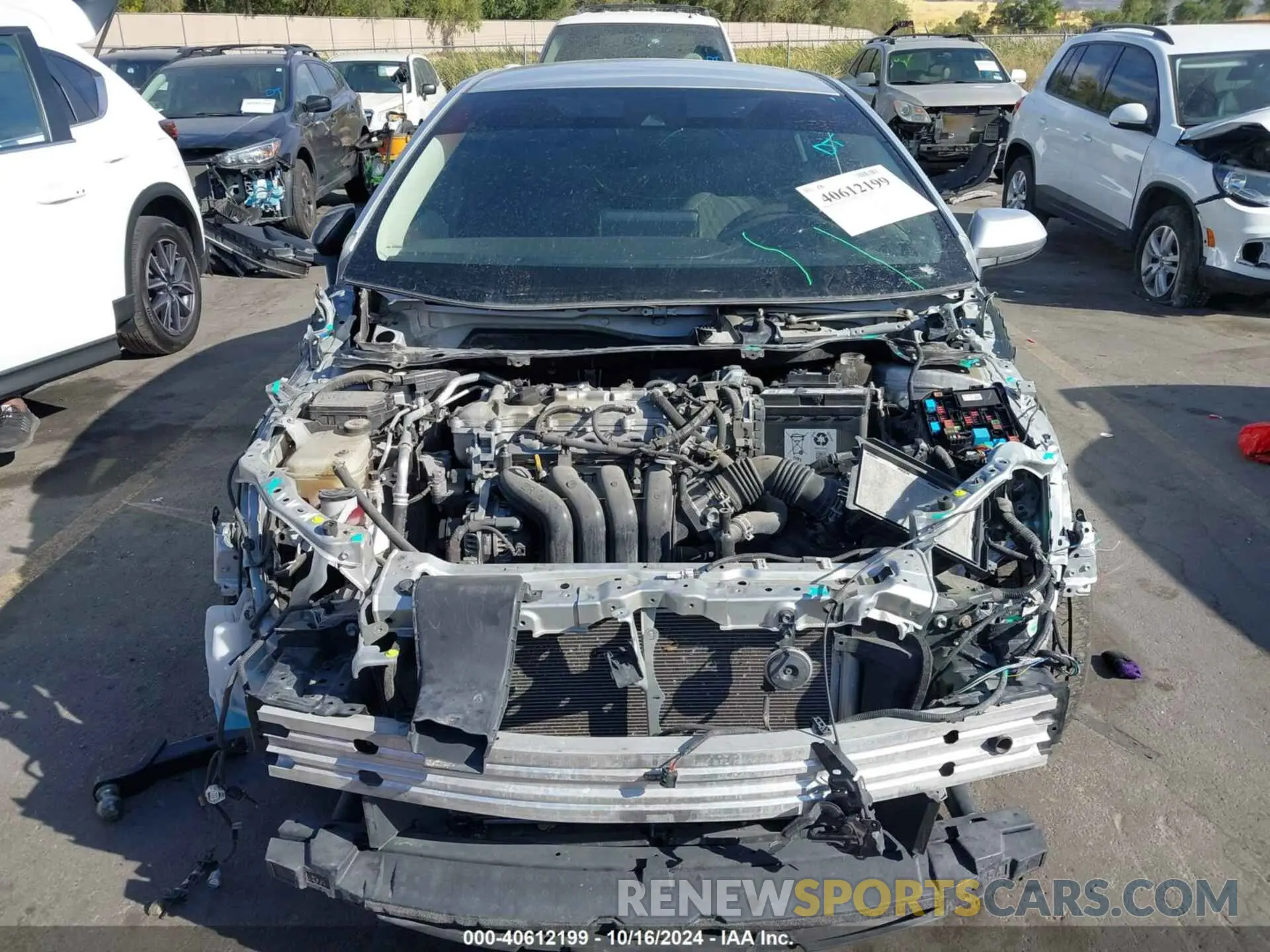 12 fotografías del automóvil dañado JTDDPRAE1LJ057897 TOYOTA COROLLA 2020