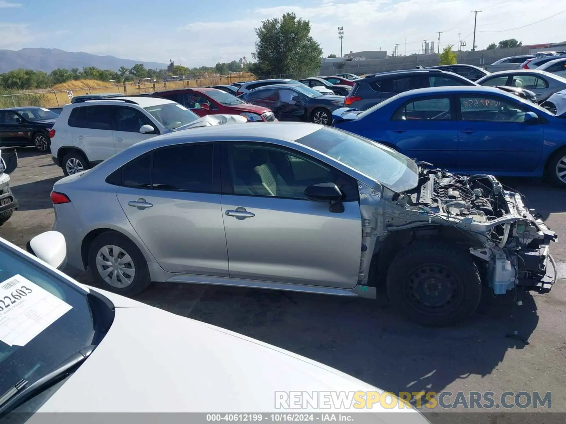 13 fotografías del automóvil dañado JTDDPRAE1LJ057897 TOYOTA COROLLA 2020