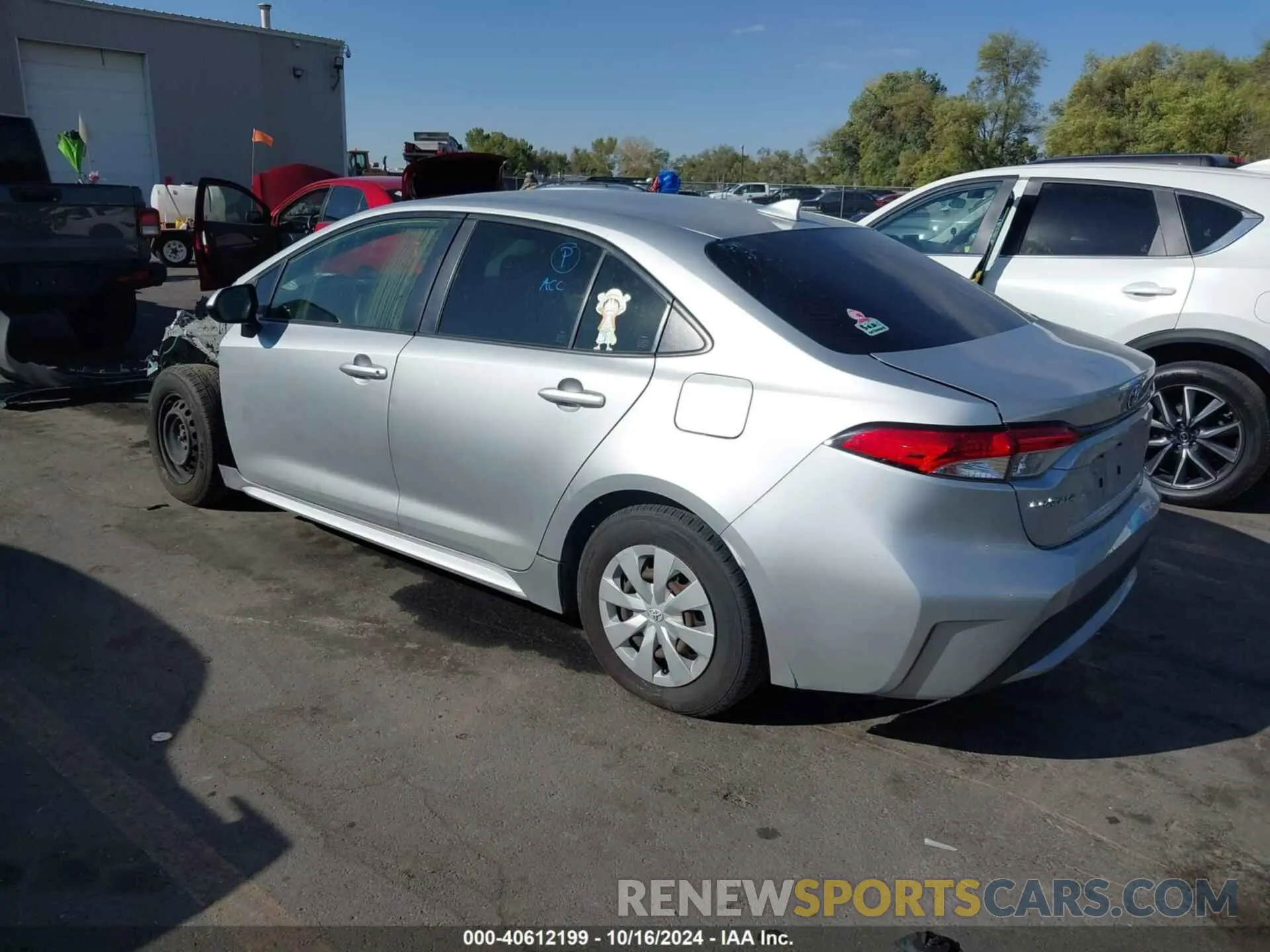 3 fotografías del automóvil dañado JTDDPRAE1LJ057897 TOYOTA COROLLA 2020