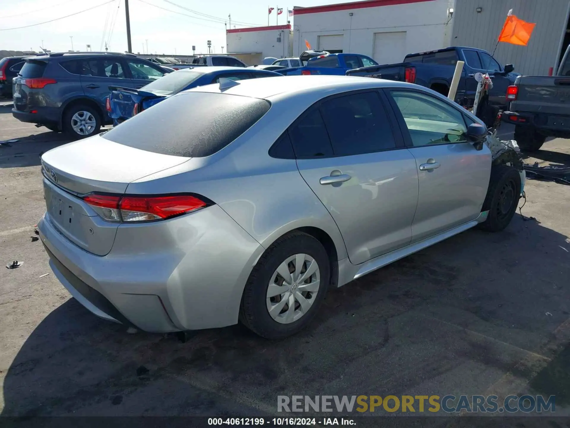 4 fotografías del automóvil dañado JTDDPRAE1LJ057897 TOYOTA COROLLA 2020
