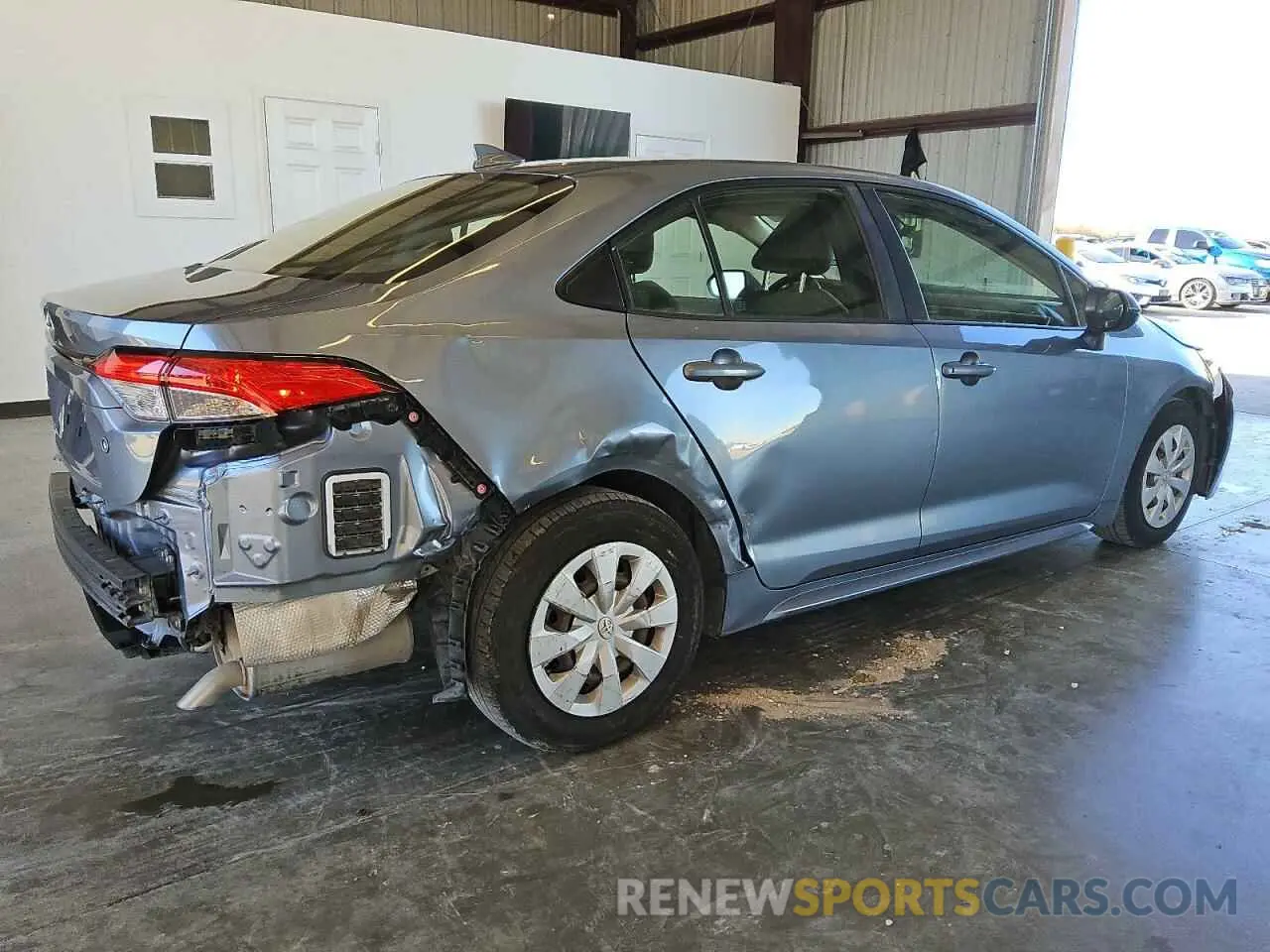 3 fotografías del automóvil dañado JTDDPRAE1LJ099857 TOYOTA COROLLA 2020