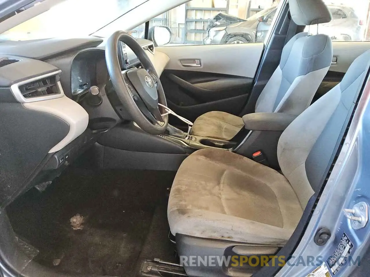 7 fotografías del automóvil dañado JTDDPRAE1LJ099857 TOYOTA COROLLA 2020