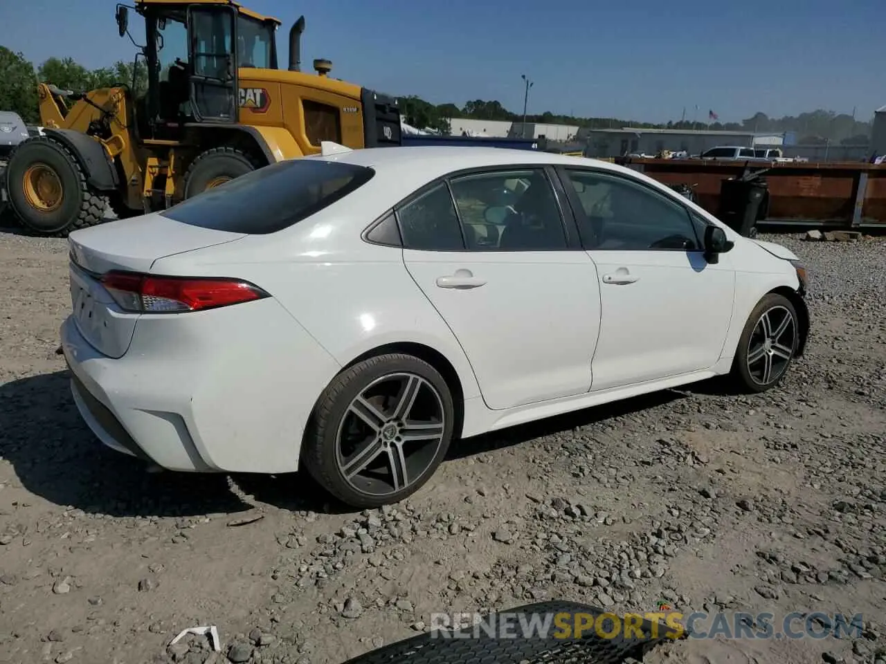3 fotografías del automóvil dañado JTDDPRAE2LJ010197 TOYOTA COROLLA 2020