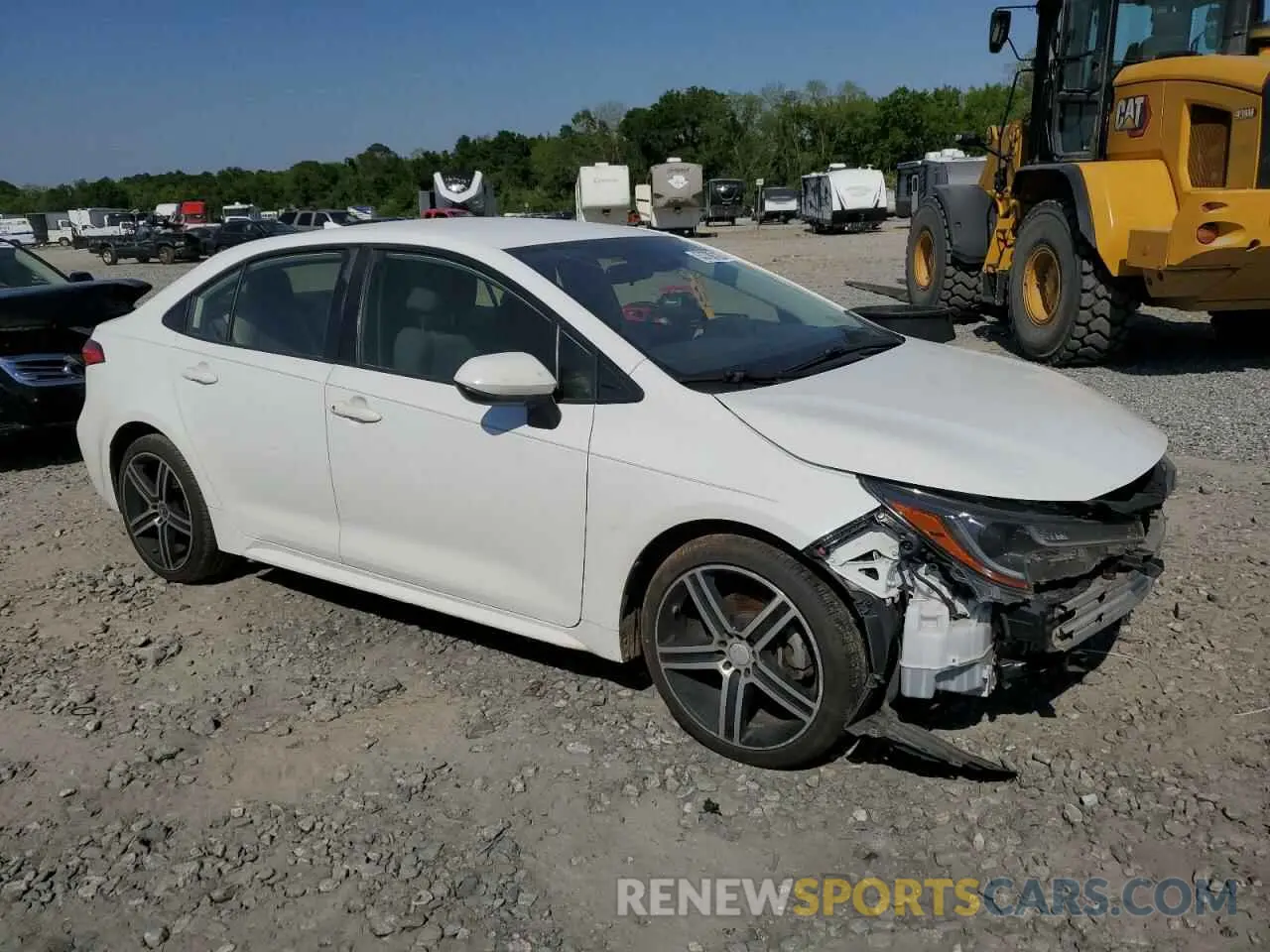 4 fotografías del automóvil dañado JTDDPRAE2LJ010197 TOYOTA COROLLA 2020