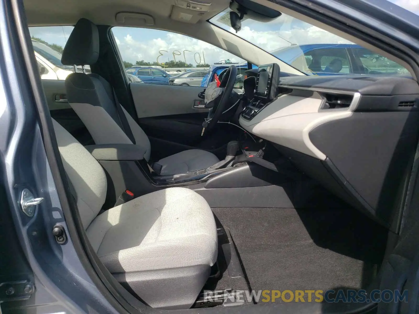 5 fotografías del automóvil dañado JTDDPRAE2LJ014038 TOYOTA COROLLA 2020