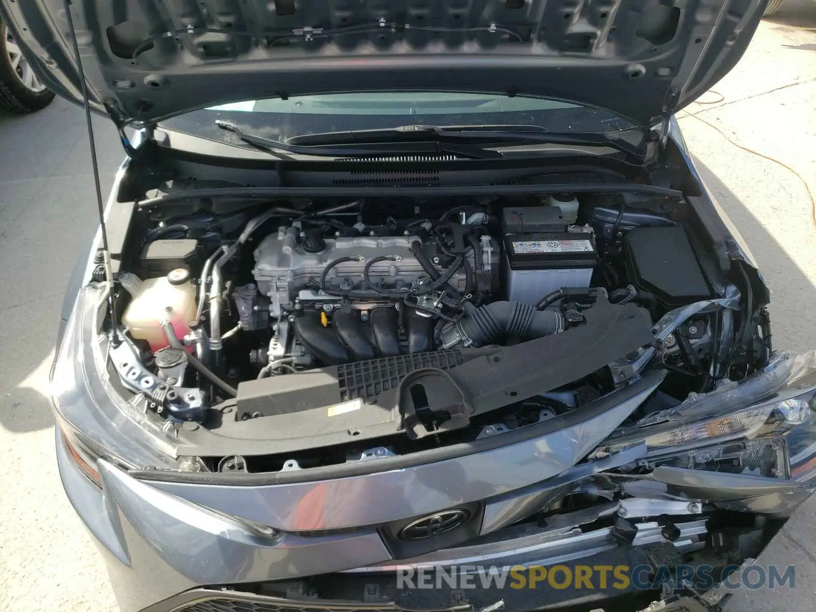 7 fotografías del automóvil dañado JTDDPRAE2LJ014038 TOYOTA COROLLA 2020