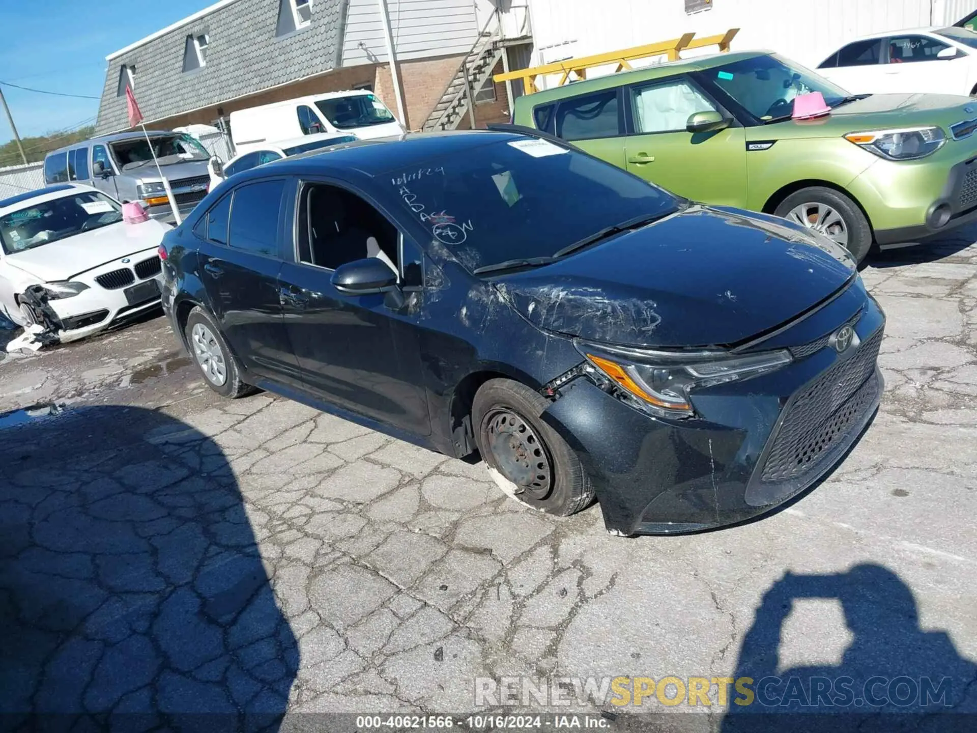 1 fotografías del automóvil dañado JTDDPRAE2LJ020048 TOYOTA COROLLA 2020