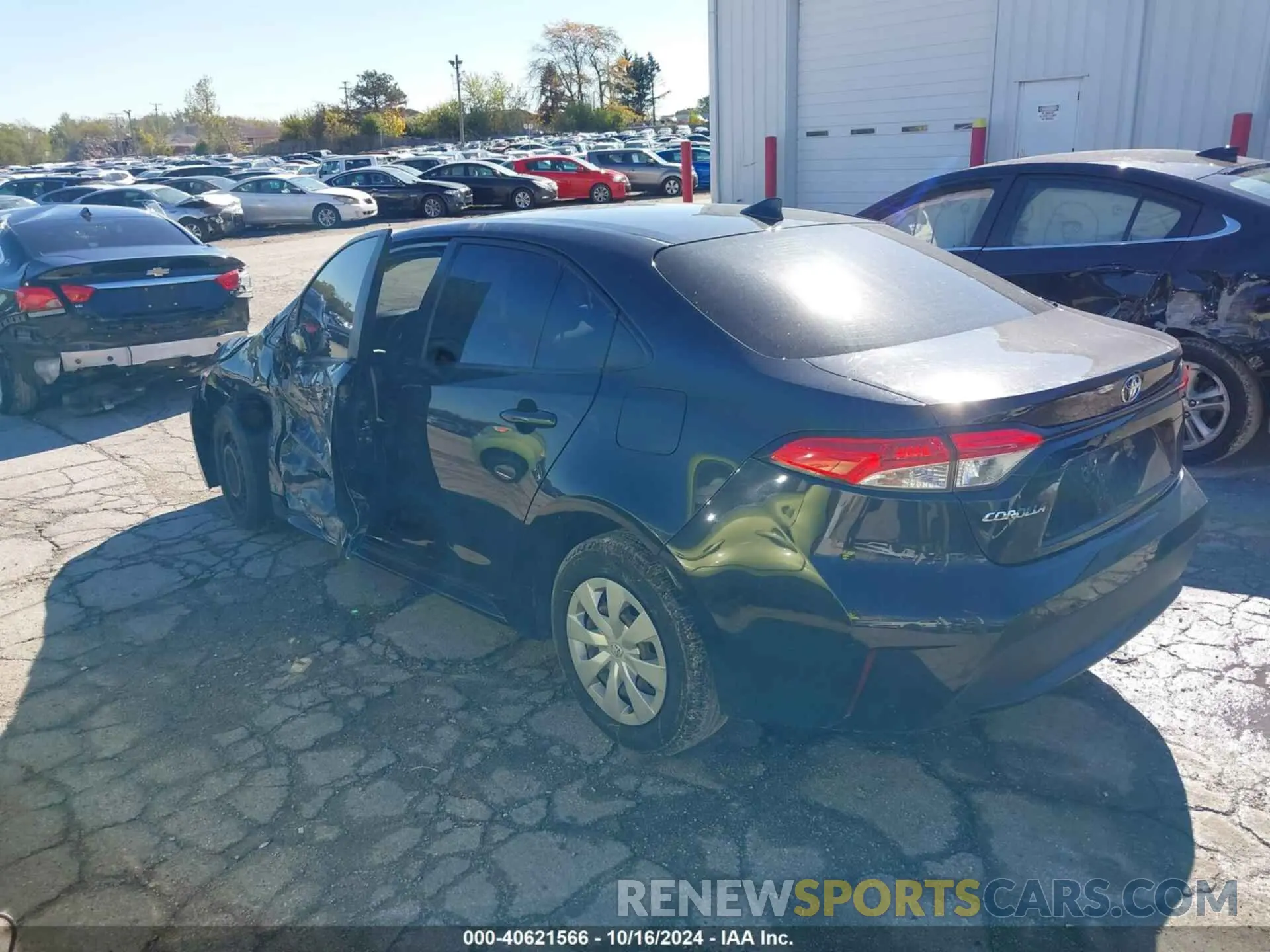 3 fotografías del automóvil dañado JTDDPRAE2LJ020048 TOYOTA COROLLA 2020