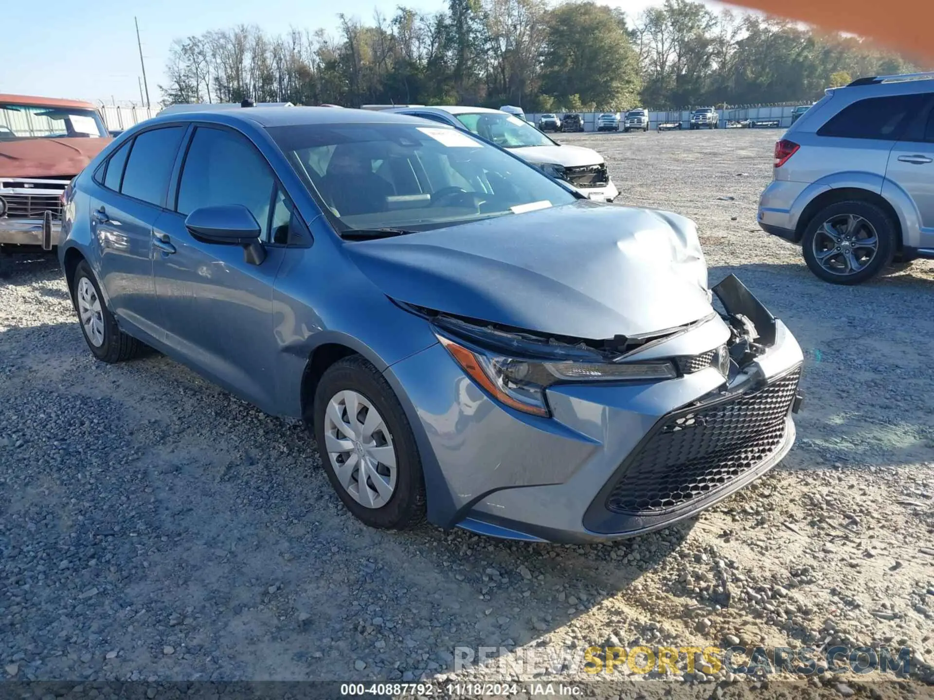 1 fotografías del automóvil dañado JTDDPRAE3LJ047971 TOYOTA COROLLA 2020