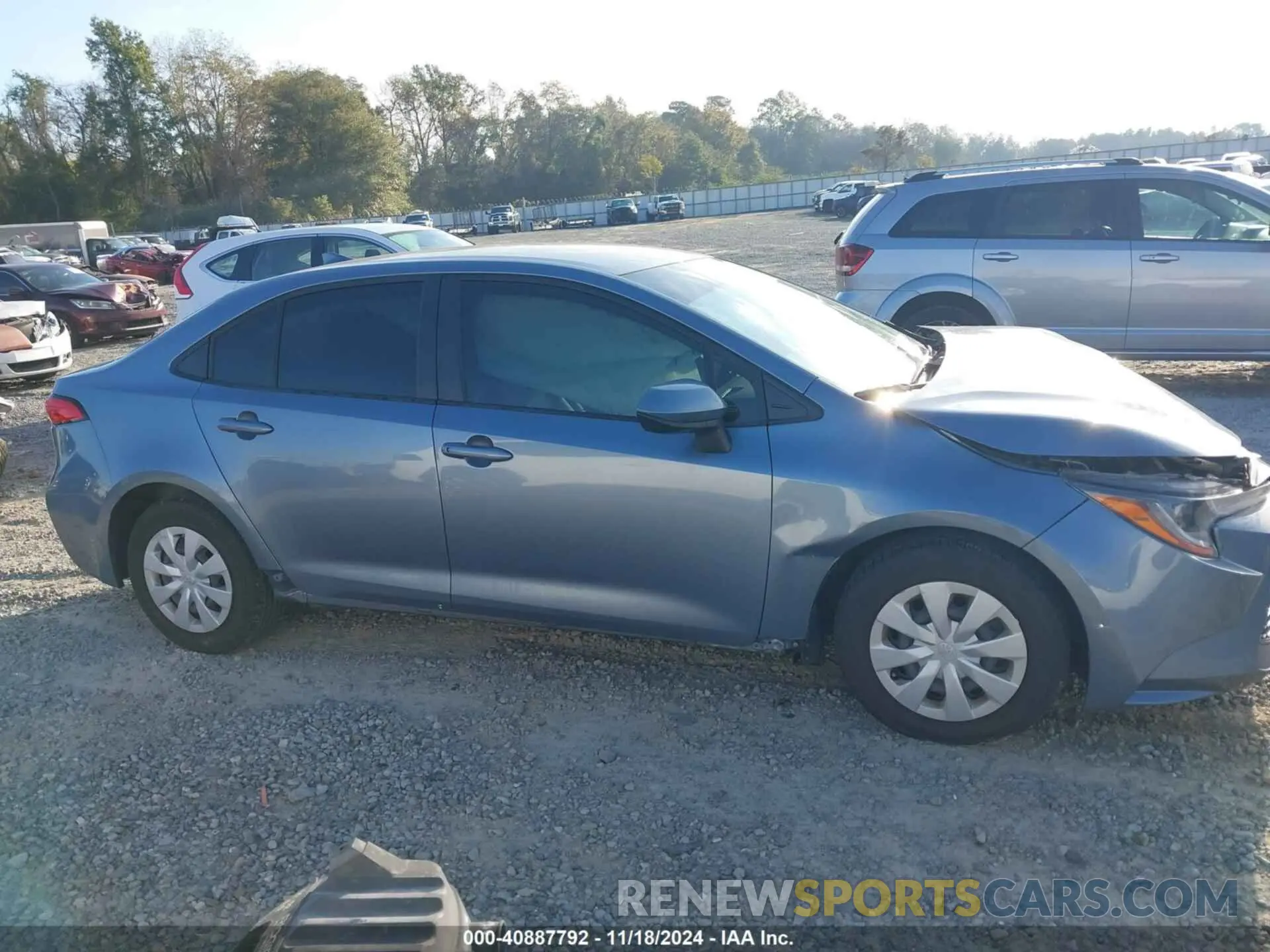 13 fotografías del automóvil dañado JTDDPRAE3LJ047971 TOYOTA COROLLA 2020