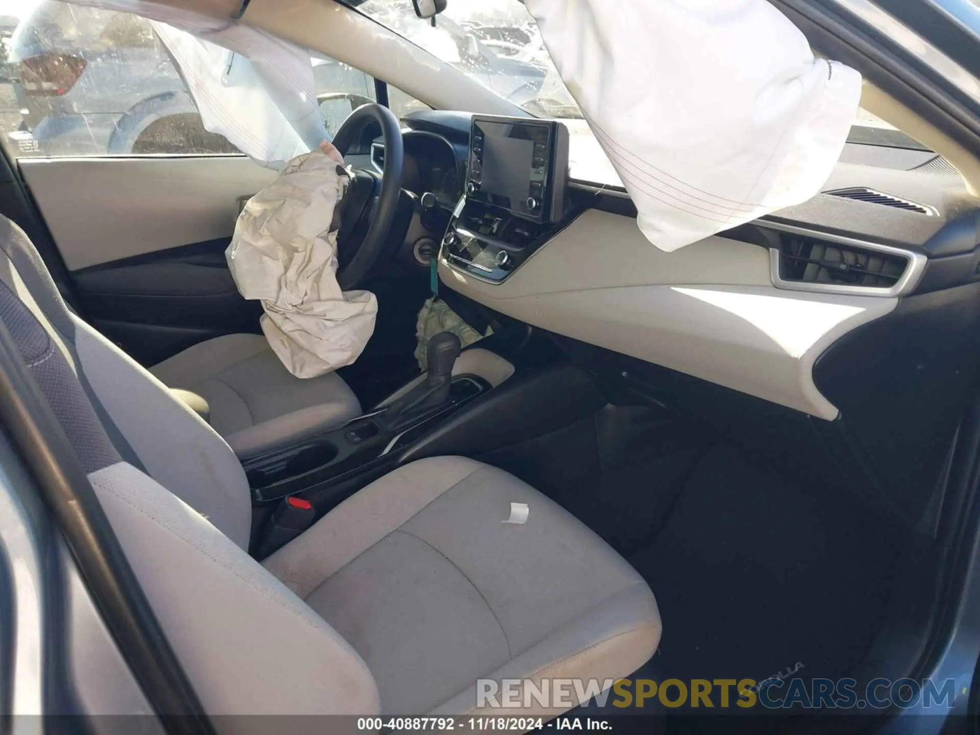 5 fotografías del automóvil dañado JTDDPRAE3LJ047971 TOYOTA COROLLA 2020