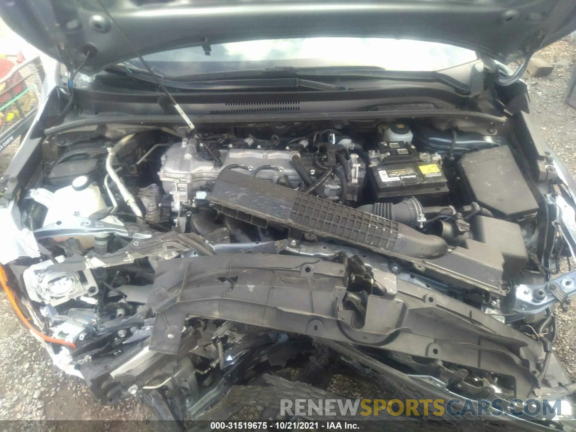 10 fotografías del automóvil dañado JTDDPRAE5LJ001641 TOYOTA COROLLA 2020