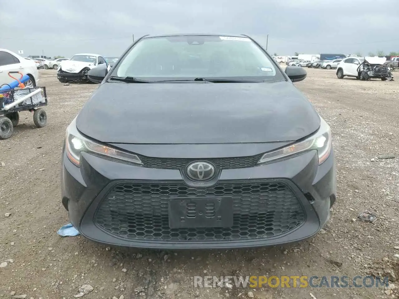 5 fotografías del automóvil dañado JTDDPRAE6LJ021347 TOYOTA COROLLA 2020