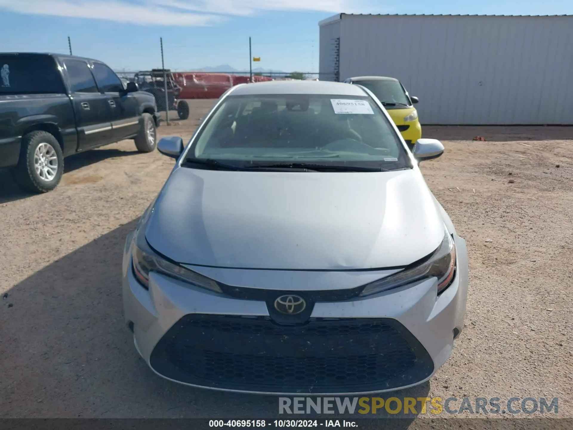 12 fotografías del automóvil dañado JTDDPRAE7LJ048931 TOYOTA COROLLA 2020
