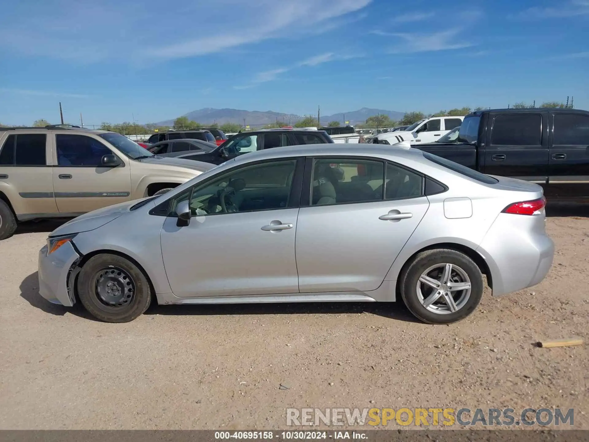 14 fotografías del automóvil dañado JTDDPRAE7LJ048931 TOYOTA COROLLA 2020