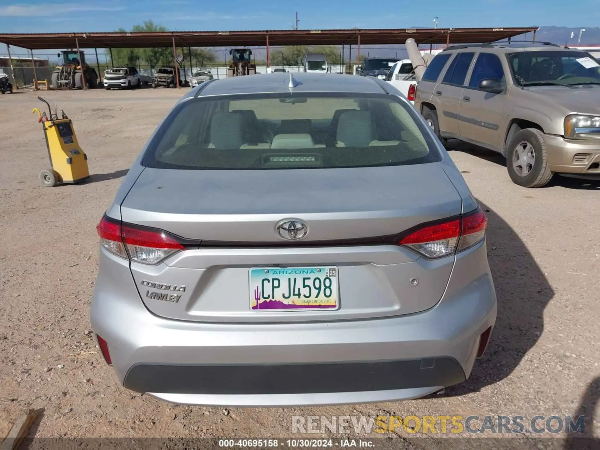 16 fotografías del automóvil dañado JTDDPRAE7LJ048931 TOYOTA COROLLA 2020