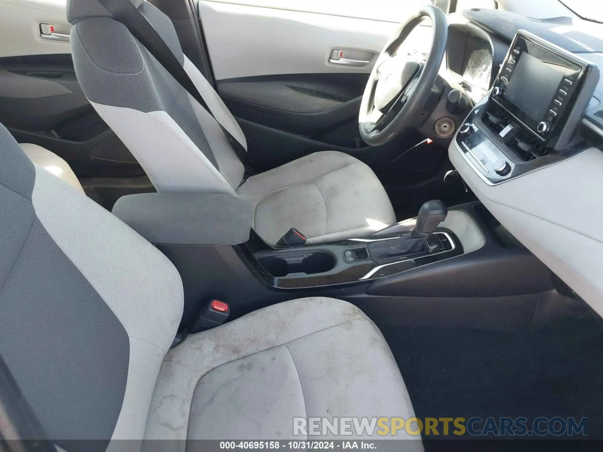 5 fotografías del automóvil dañado JTDDPRAE7LJ048931 TOYOTA COROLLA 2020