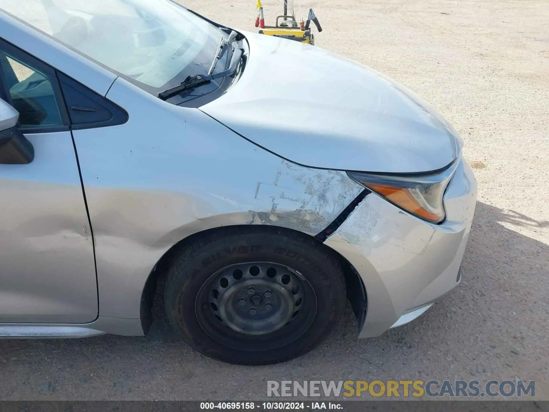 6 fotografías del automóvil dañado JTDDPRAE7LJ048931 TOYOTA COROLLA 2020