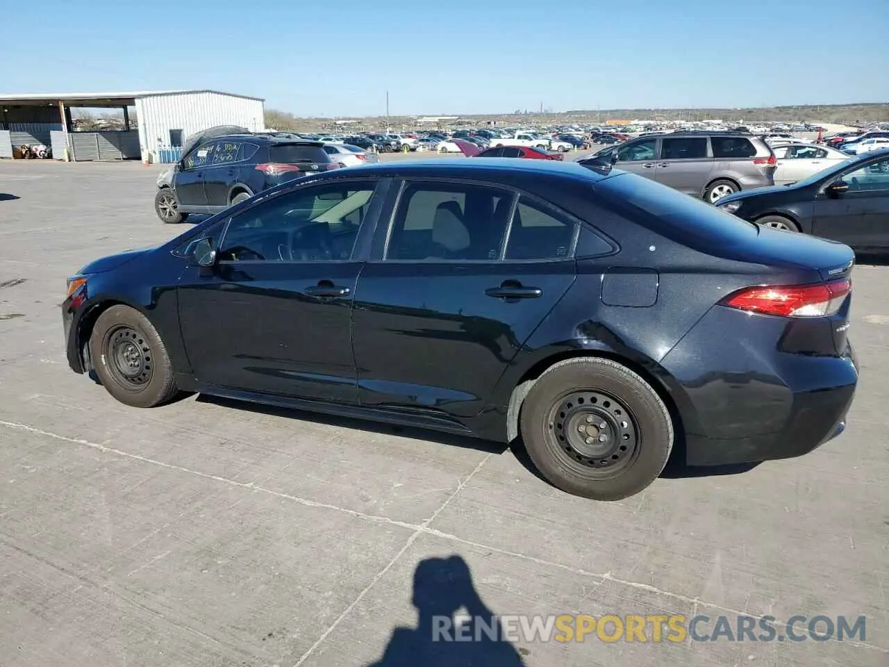 2 fotografías del automóvil dañado JTDDPRAE8LJ000368 TOYOTA COROLLA 2020