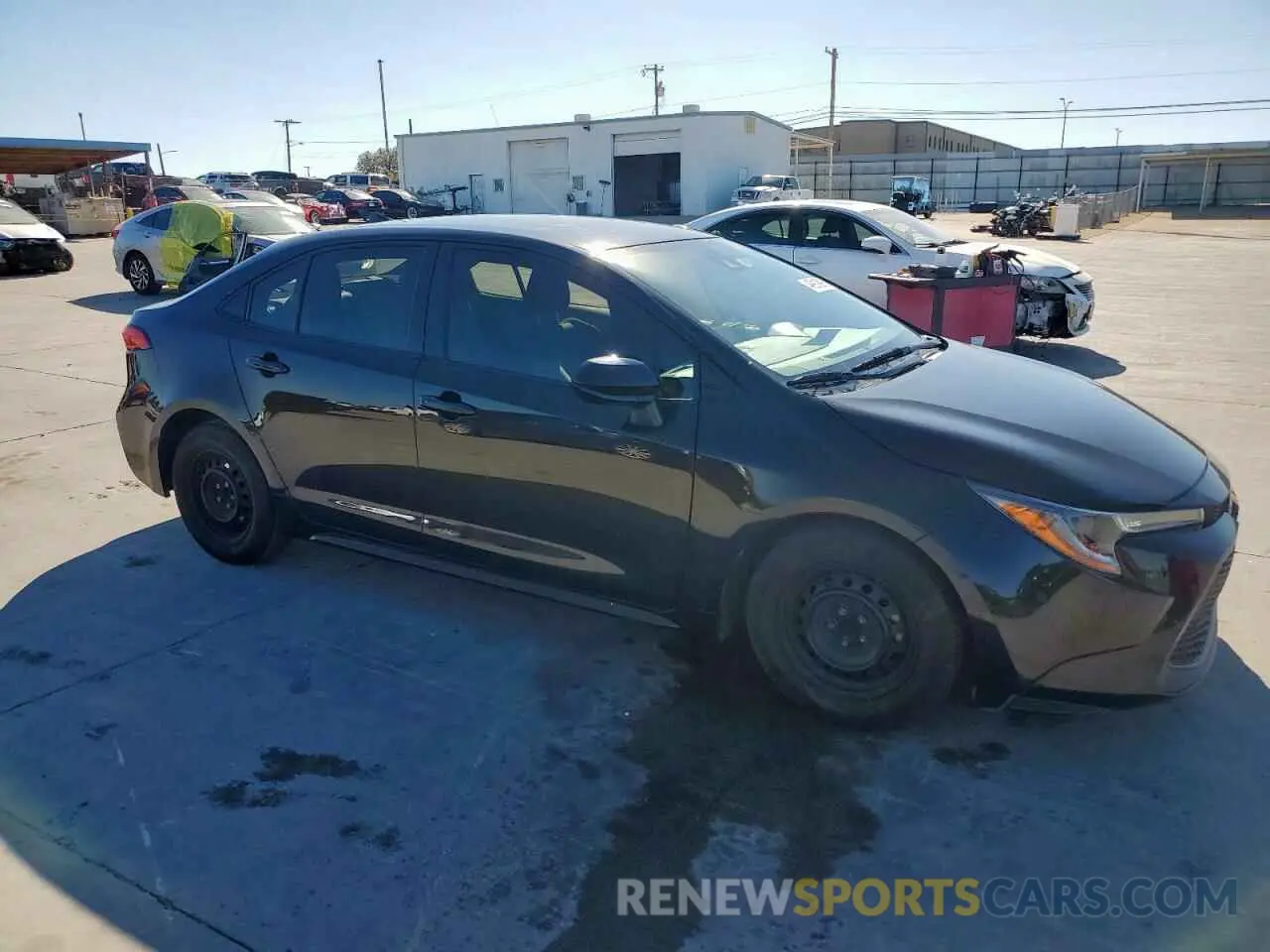 4 fotografías del automóvil dañado JTDDPRAE8LJ000368 TOYOTA COROLLA 2020