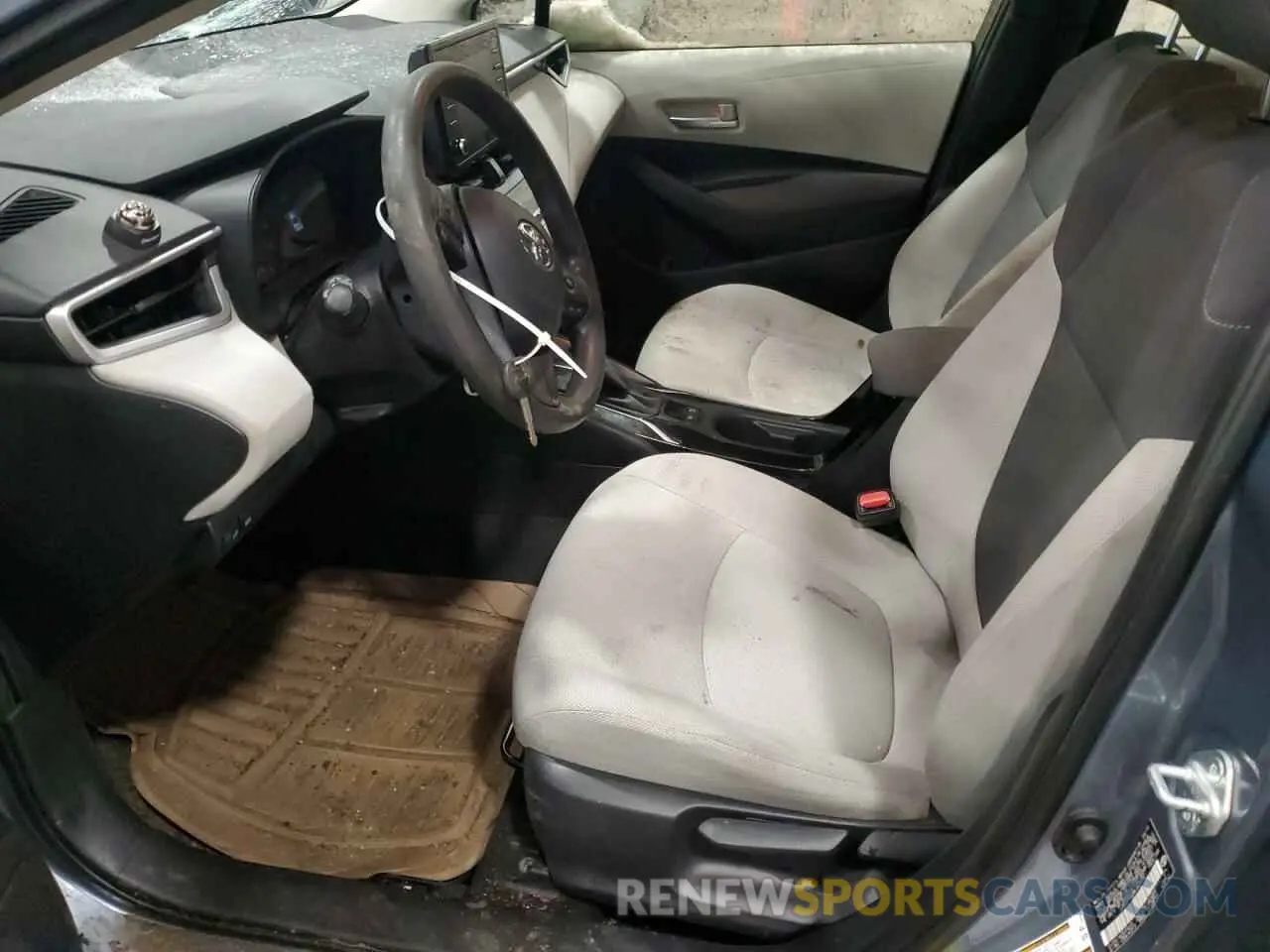 7 fotografías del automóvil dañado JTDDPRAE8LJ034021 TOYOTA COROLLA 2020