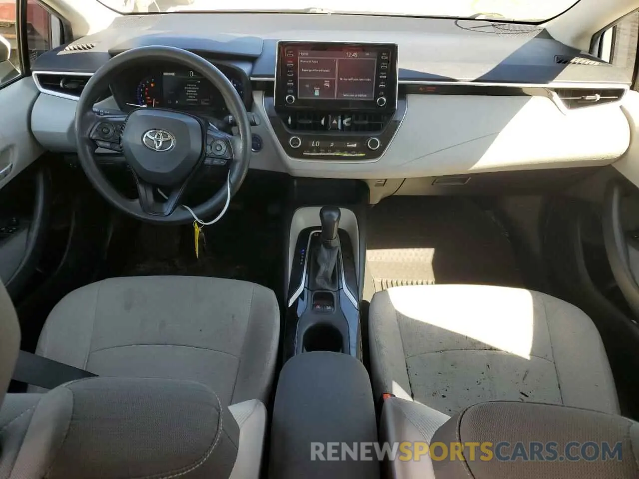 8 fotografías del automóvil dañado JTDEBRBE0LJ006098 TOYOTA COROLLA 2020
