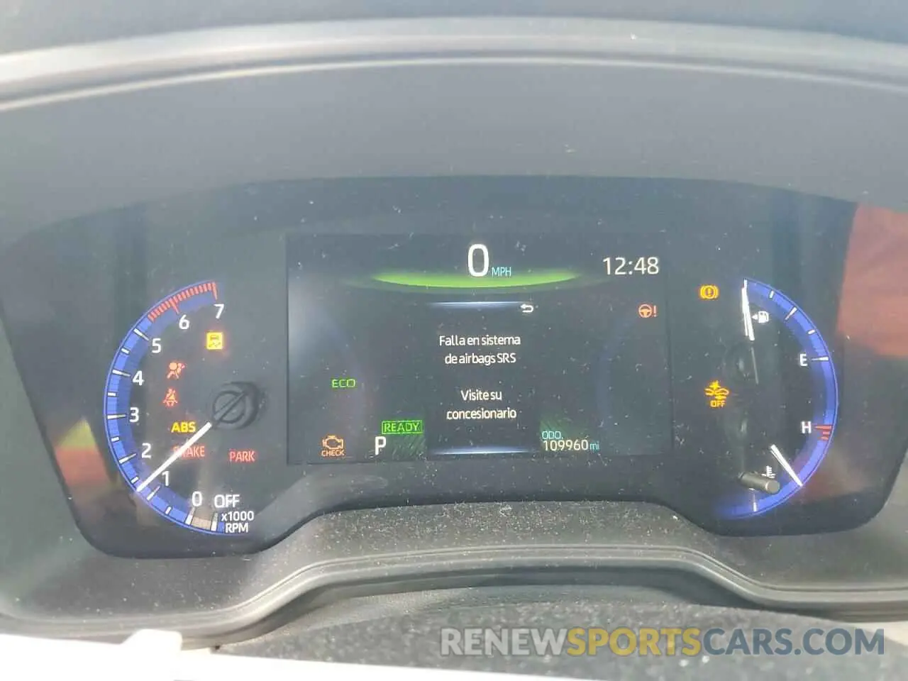 9 fotografías del automóvil dañado JTDEBRBE0LJ006098 TOYOTA COROLLA 2020