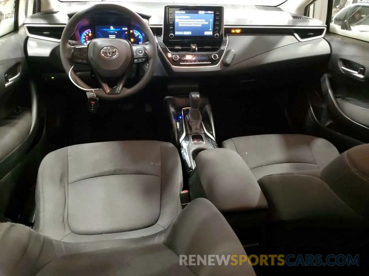 8 fotografías del automóvil dañado JTDEBRBE0LJ011303 TOYOTA COROLLA 2020