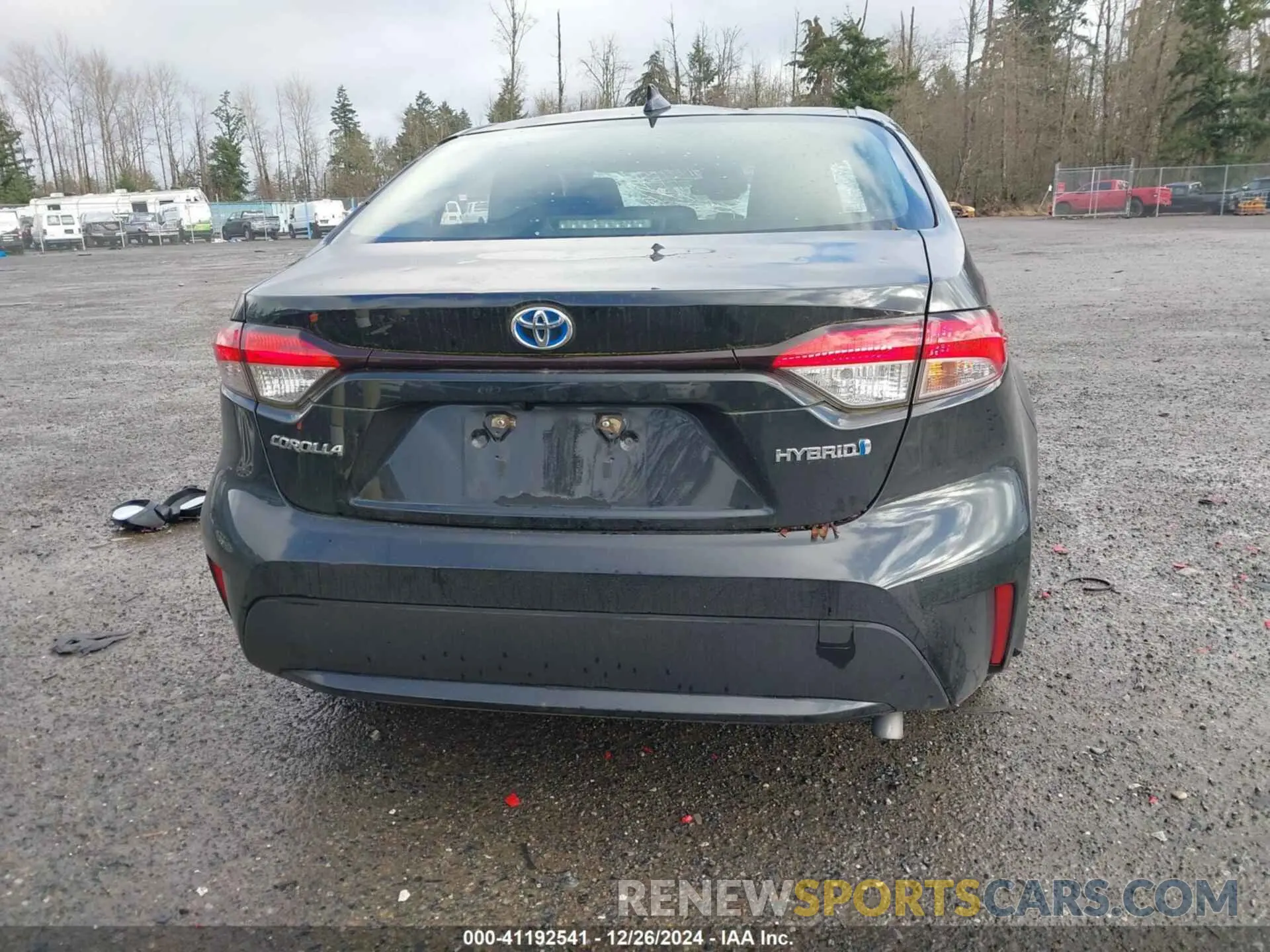 17 fotografías del automóvil dañado JTDEBRBE0LJ012466 TOYOTA COROLLA 2020