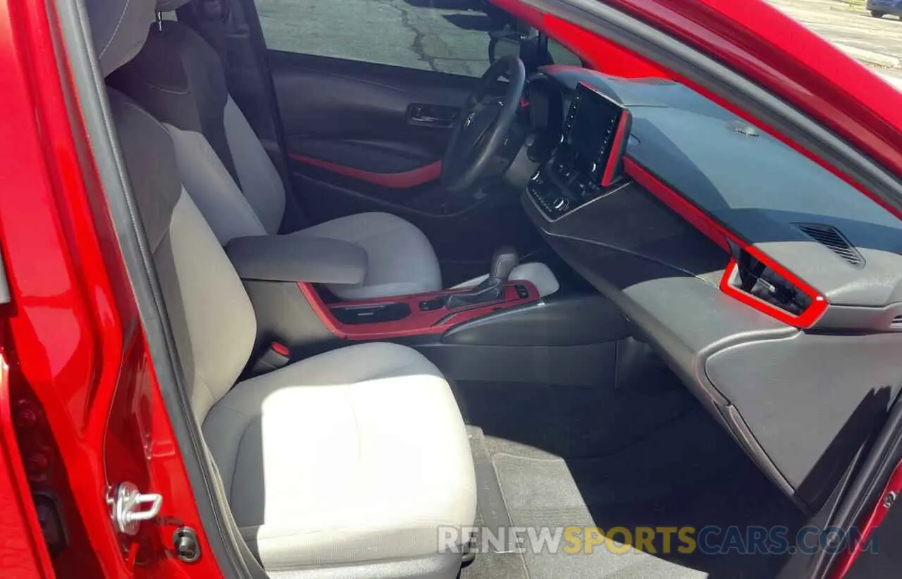 5 fotografías del automóvil dañado JTDEBRBE0LJ012841 TOYOTA COROLLA 2020