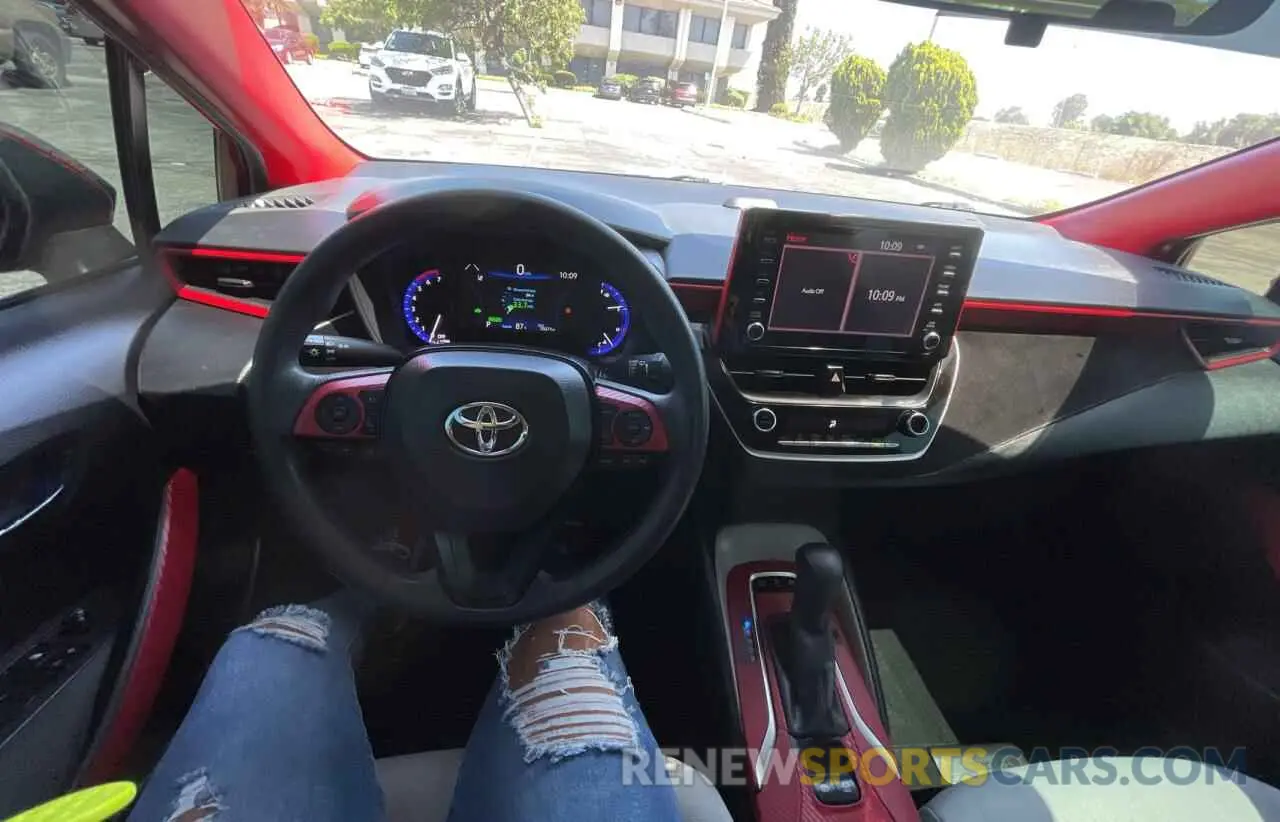 9 fotografías del automóvil dañado JTDEBRBE0LJ012841 TOYOTA COROLLA 2020