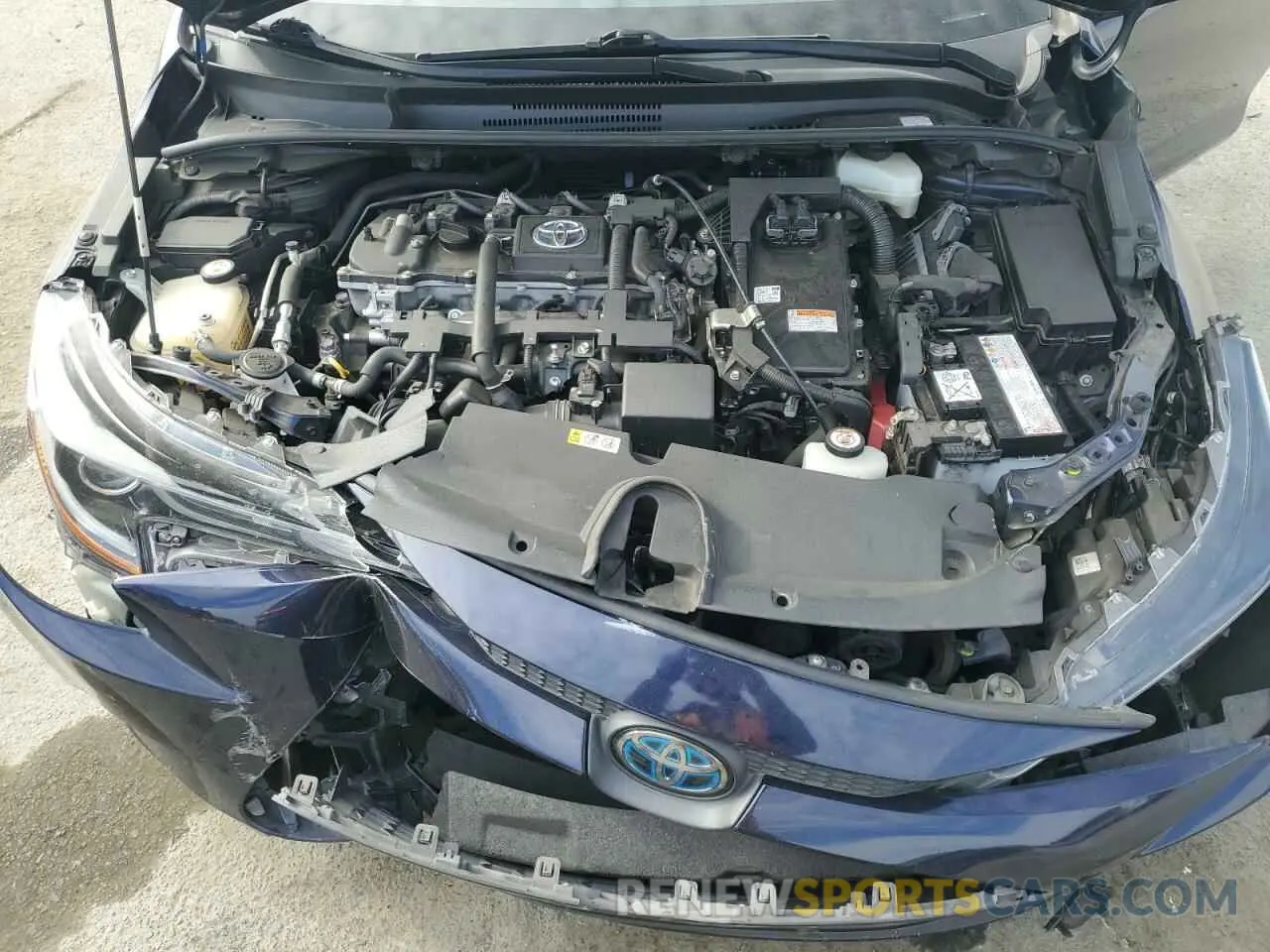 11 fotografías del automóvil dañado JTDEBRBE0LJ016856 TOYOTA COROLLA 2020