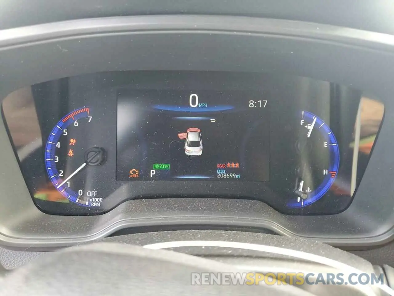 9 fotografías del automóvil dañado JTDEBRBE0LJ016856 TOYOTA COROLLA 2020