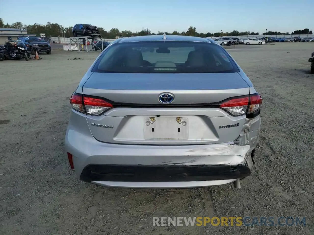 6 fotografías del automóvil dañado JTDEBRBE0LJ027047 TOYOTA COROLLA 2020