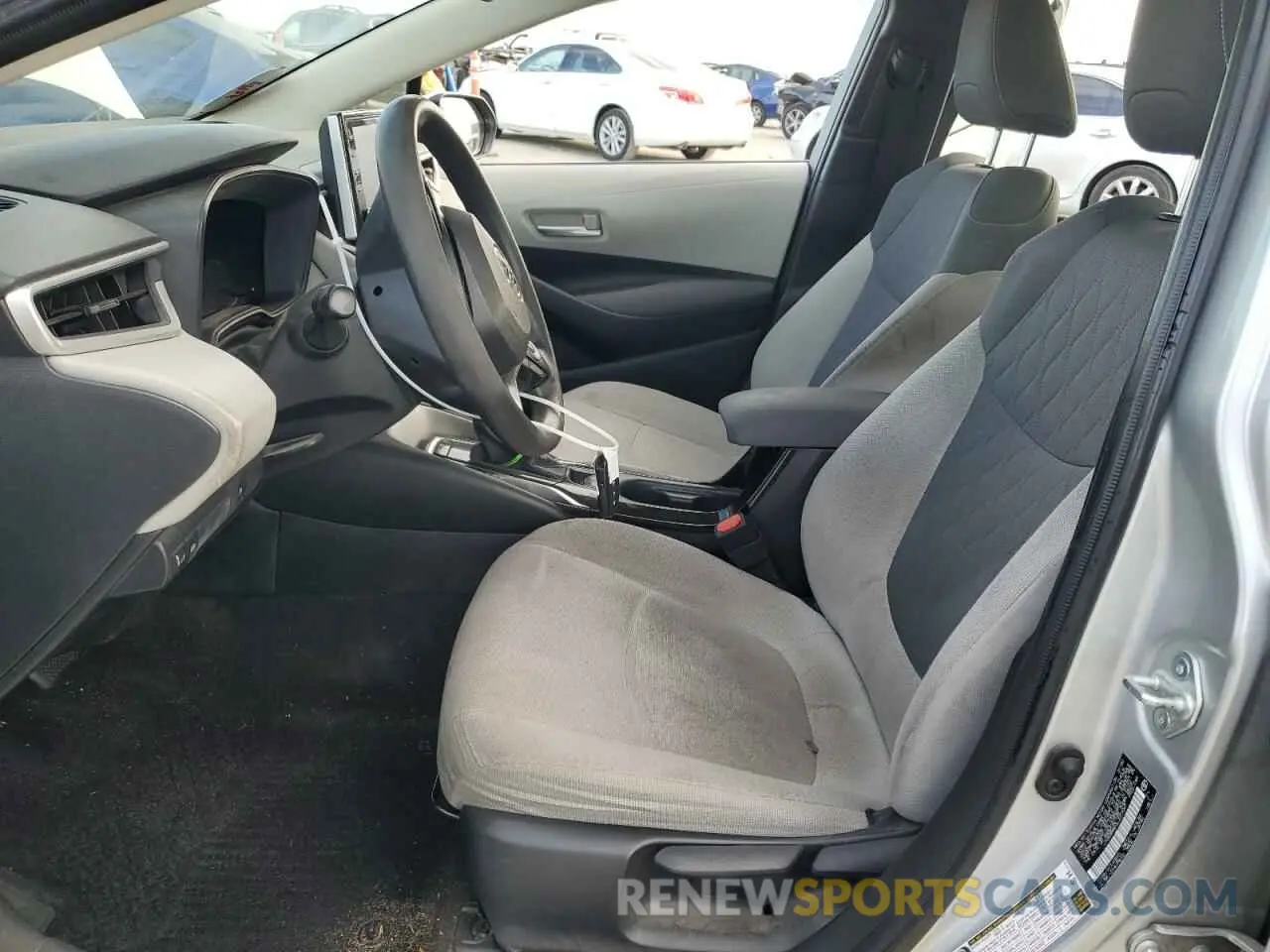 7 fotografías del automóvil dañado JTDEBRBE0LJ027047 TOYOTA COROLLA 2020